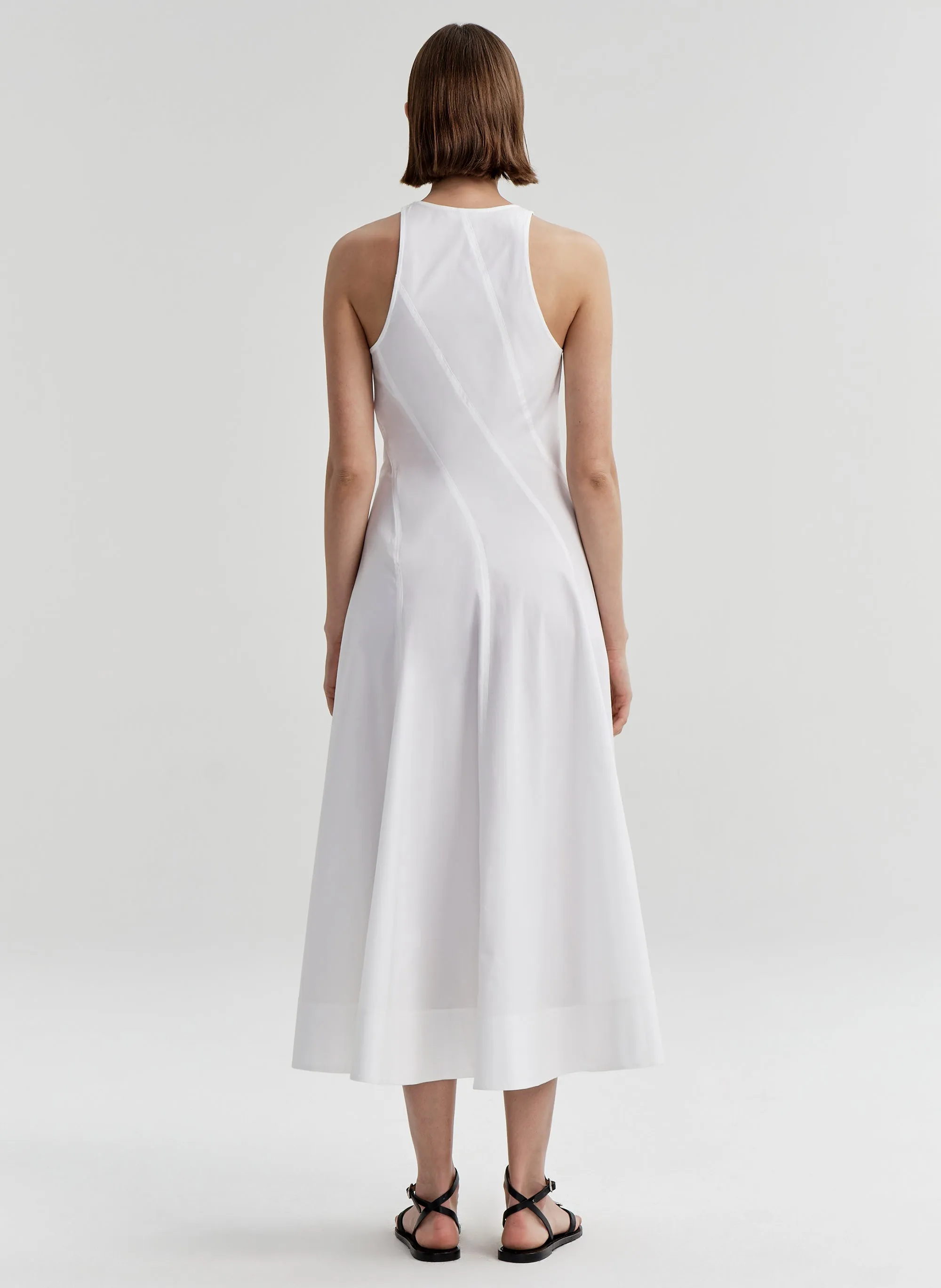 Gemma Stretch Cotton Midi Dress sold by A.L.C. product image thumbnail 5