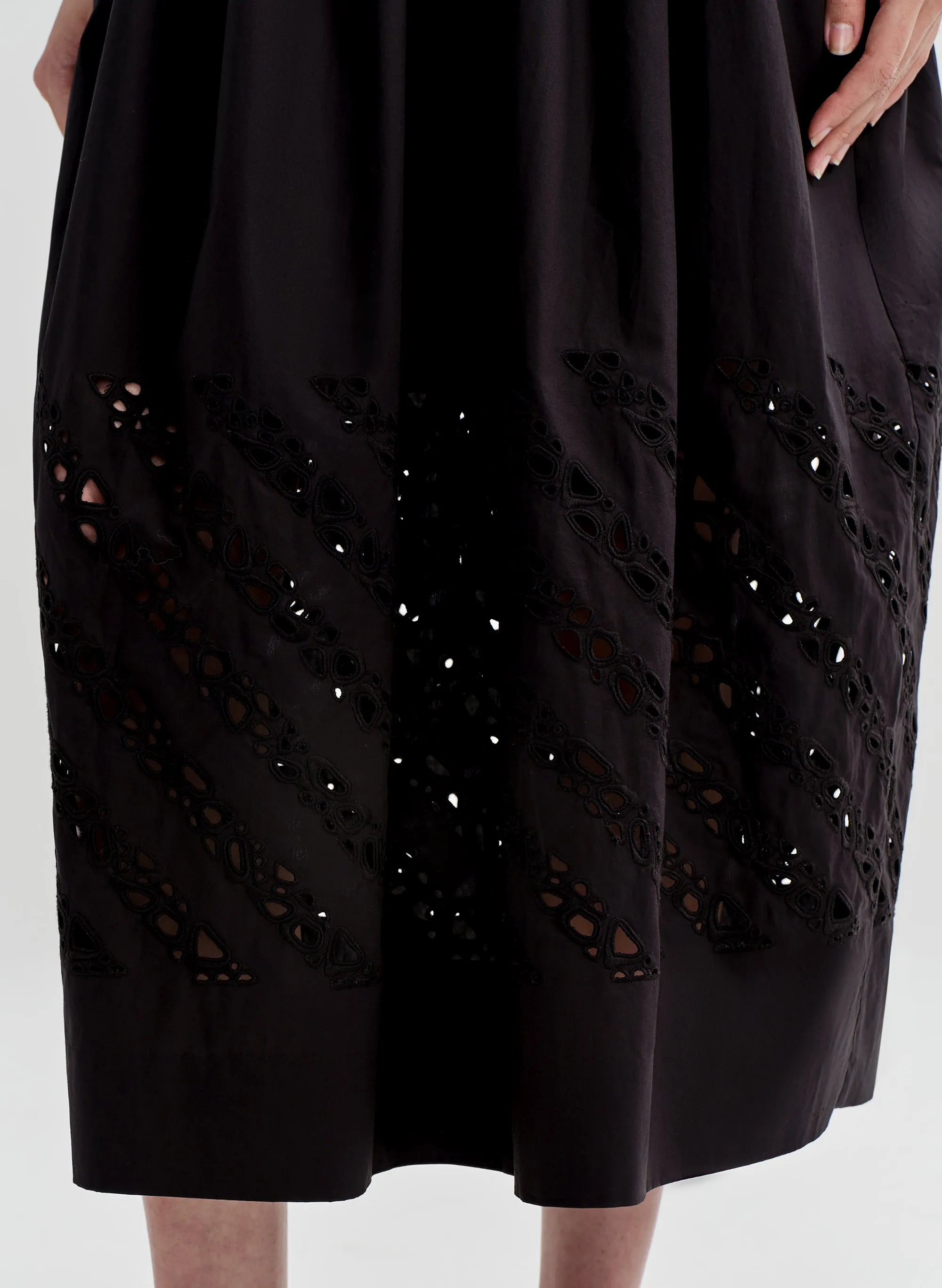 Mika Embroidered Cotton Midi Dress sold by A.L.C. product image thumbnail 2