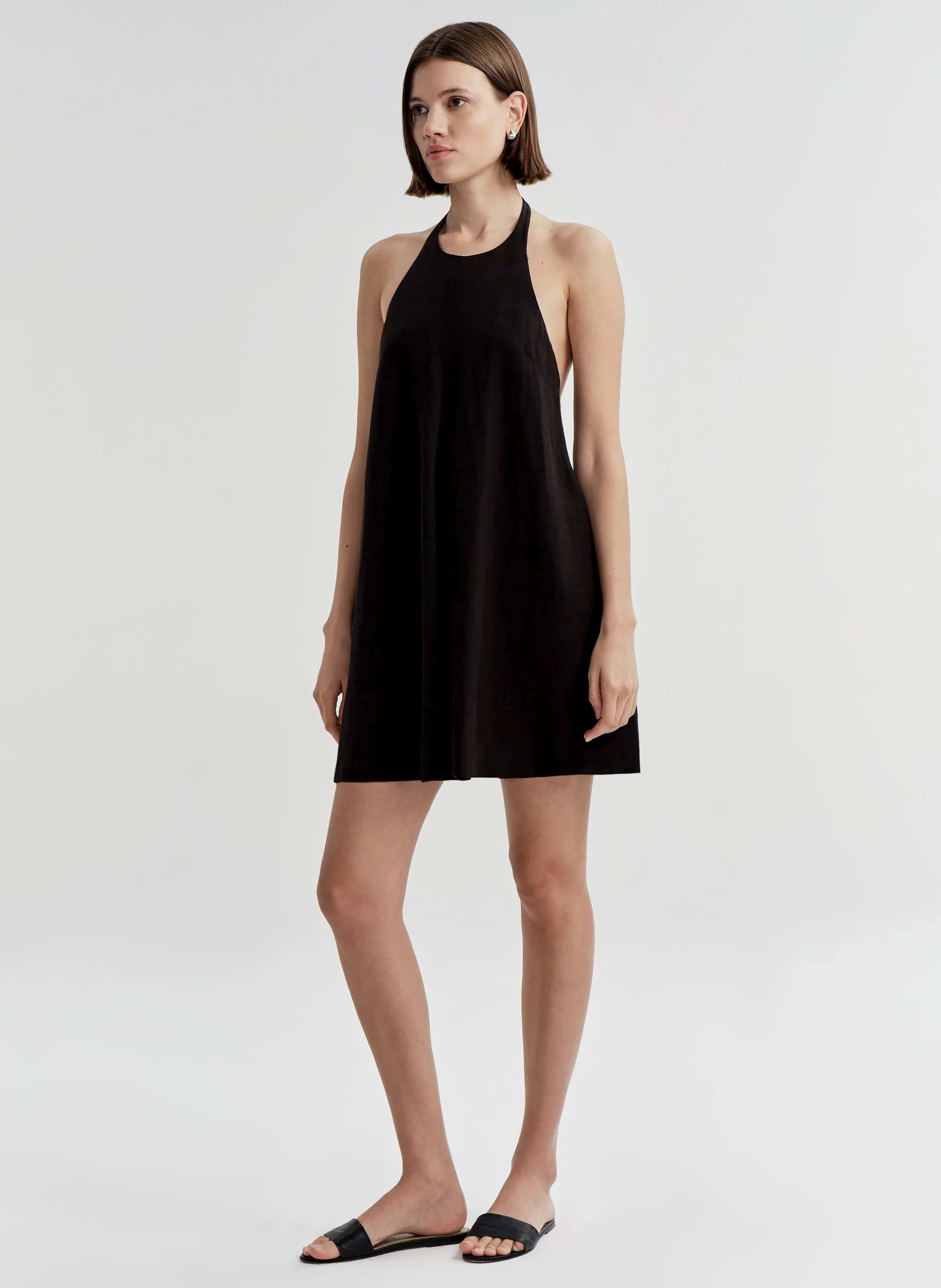 Winona Linen Mini Dress sold by A.L.C. product image thumbnail 4