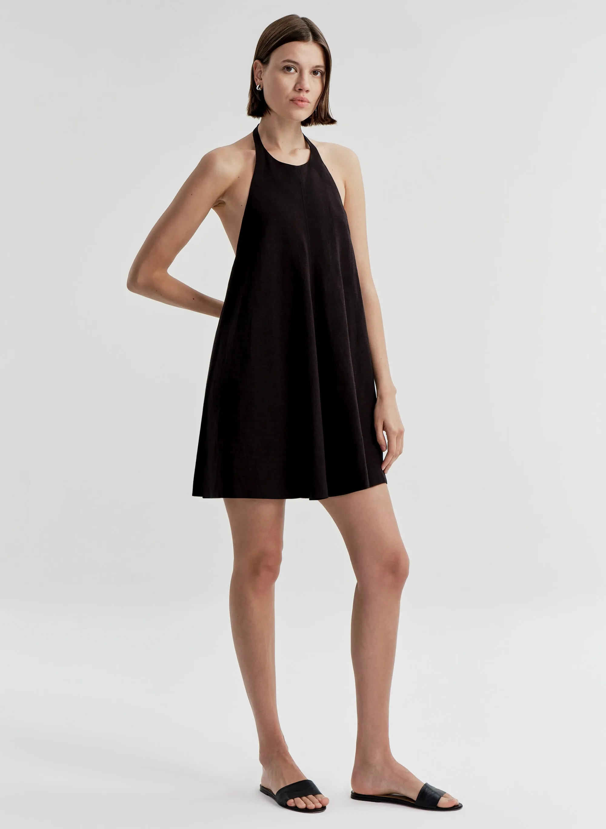 Winona Linen Mini Dress sold by A.L.C. product image thumbnail 3