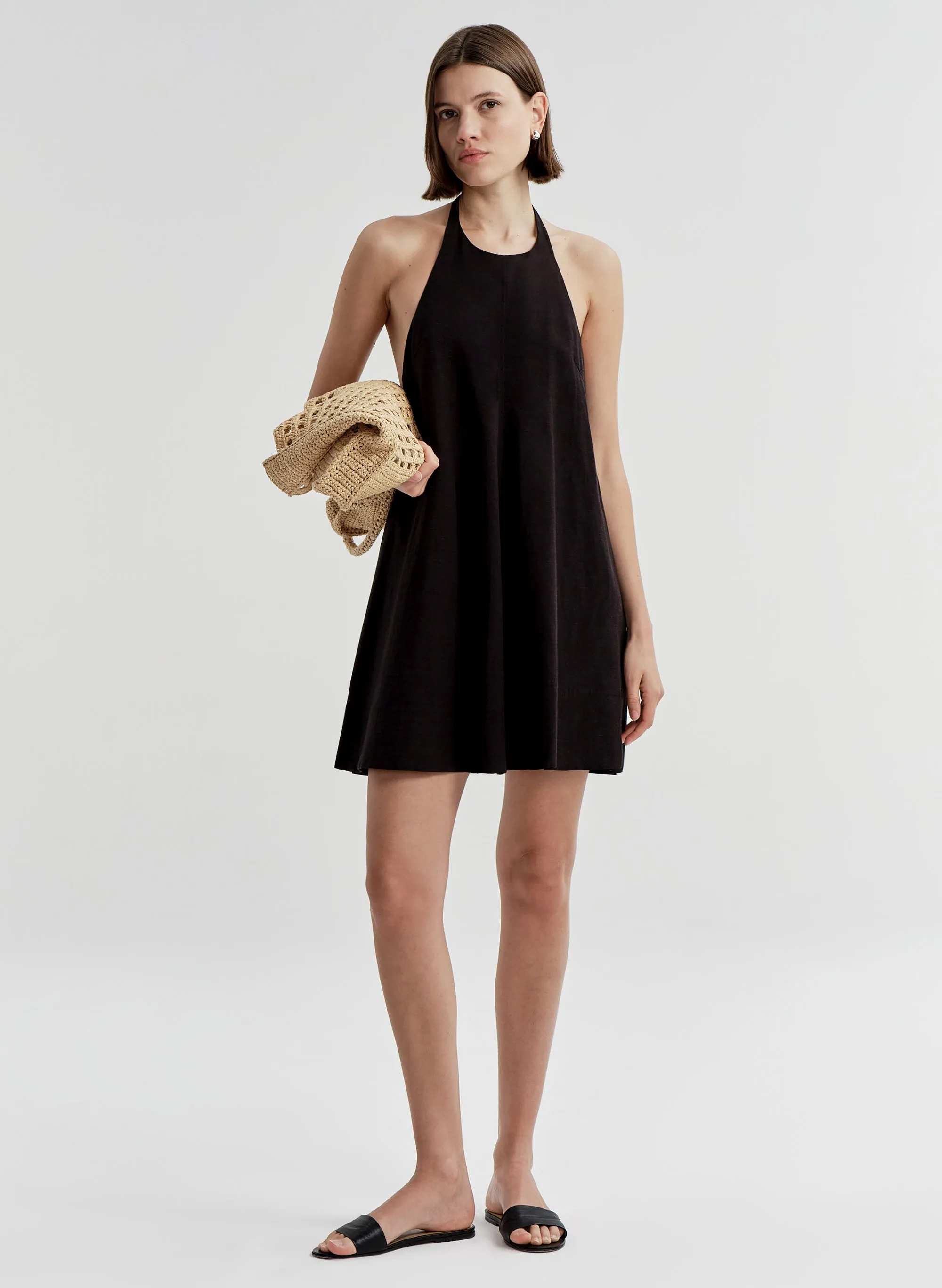 Winona Linen Mini Dress sold by A.L.C.