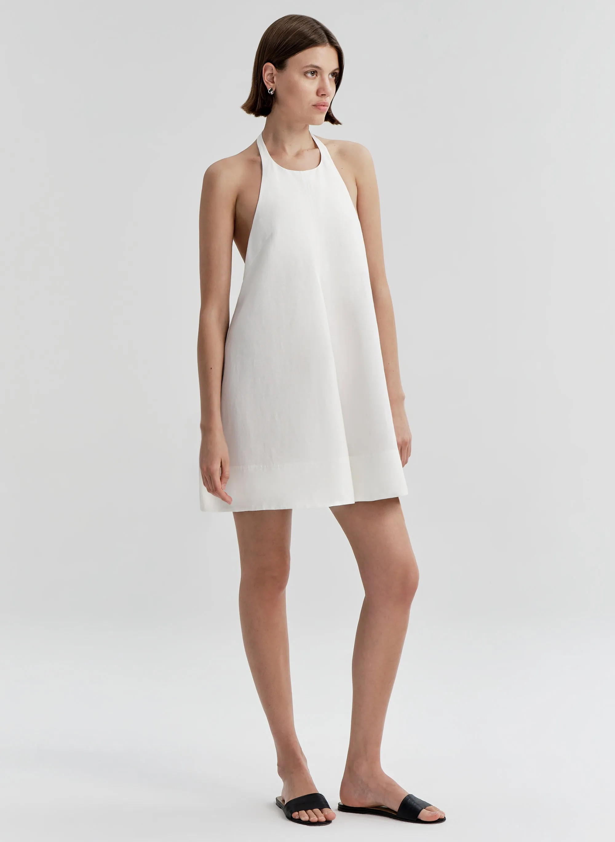 Winona Linen Mini Dress sold by A.L.C. product image thumbnail 3