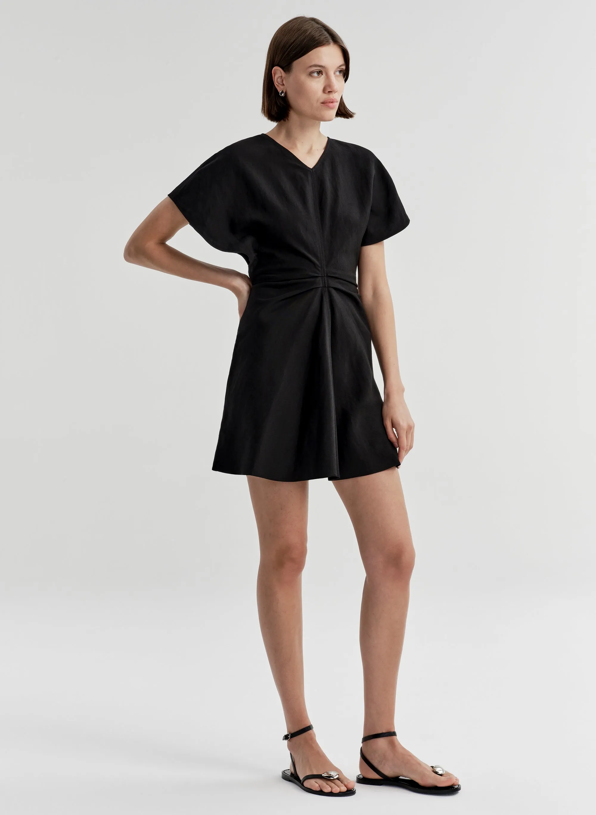 Leni Linen Mini Dress sold by A.L.C. product image thumbnail 3