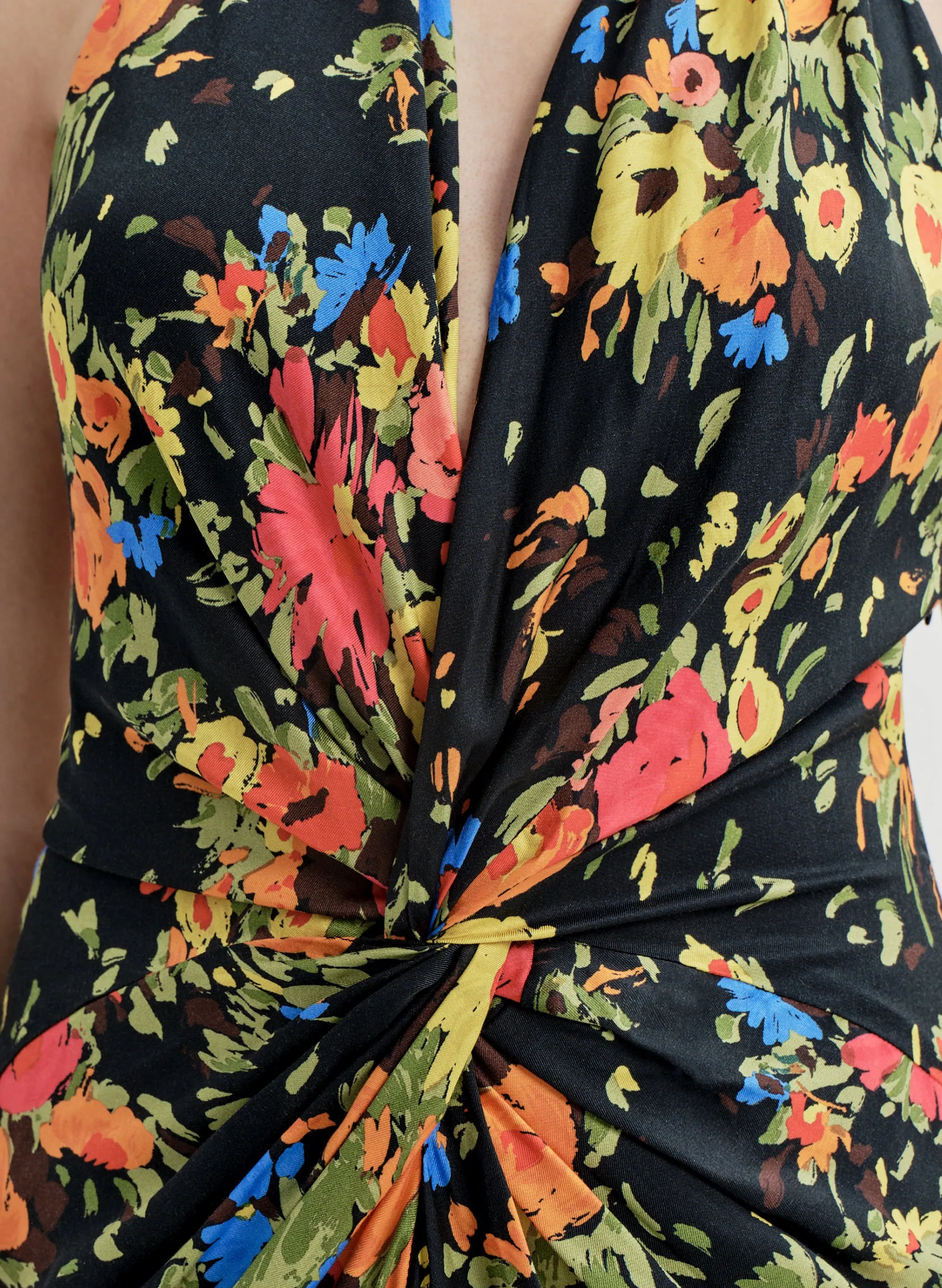 Mabel Floral Satin Gown sold by A.L.C. product image thumbnail 2
