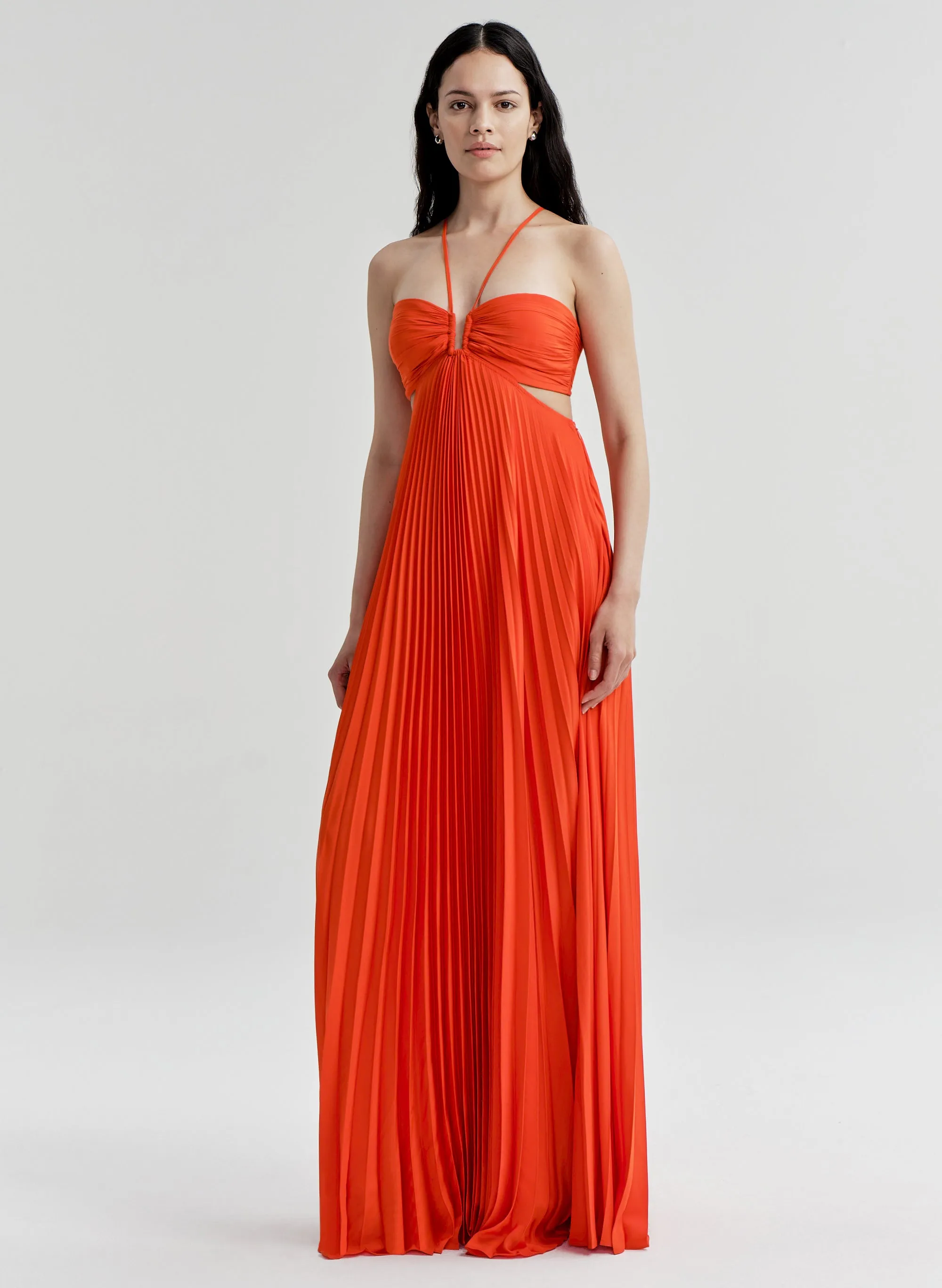 Moira Pleated Maxi Dress sold by A.L.C. product image thumbnail 5