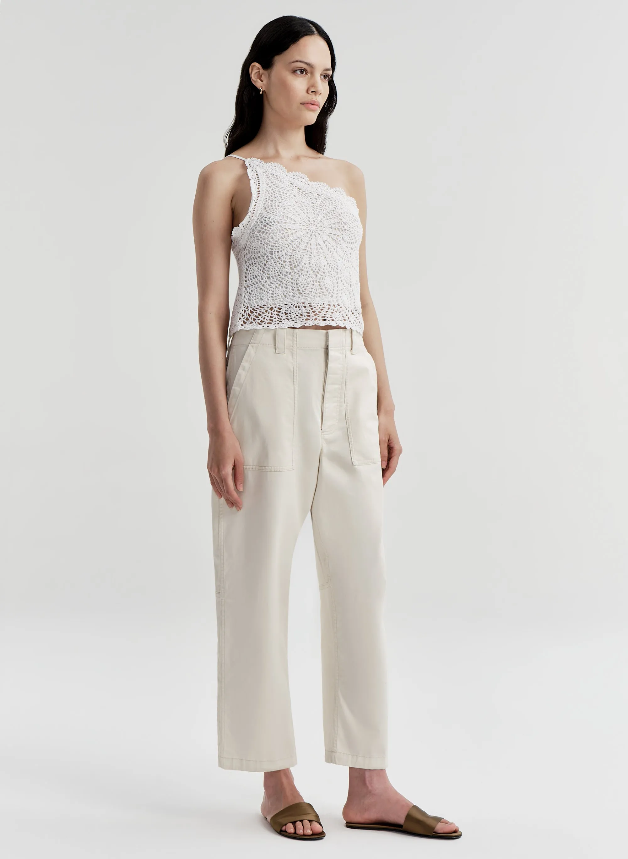 Kenzie Crochet One Shoulder Top sold by A.L.C. product image thumbnail 3