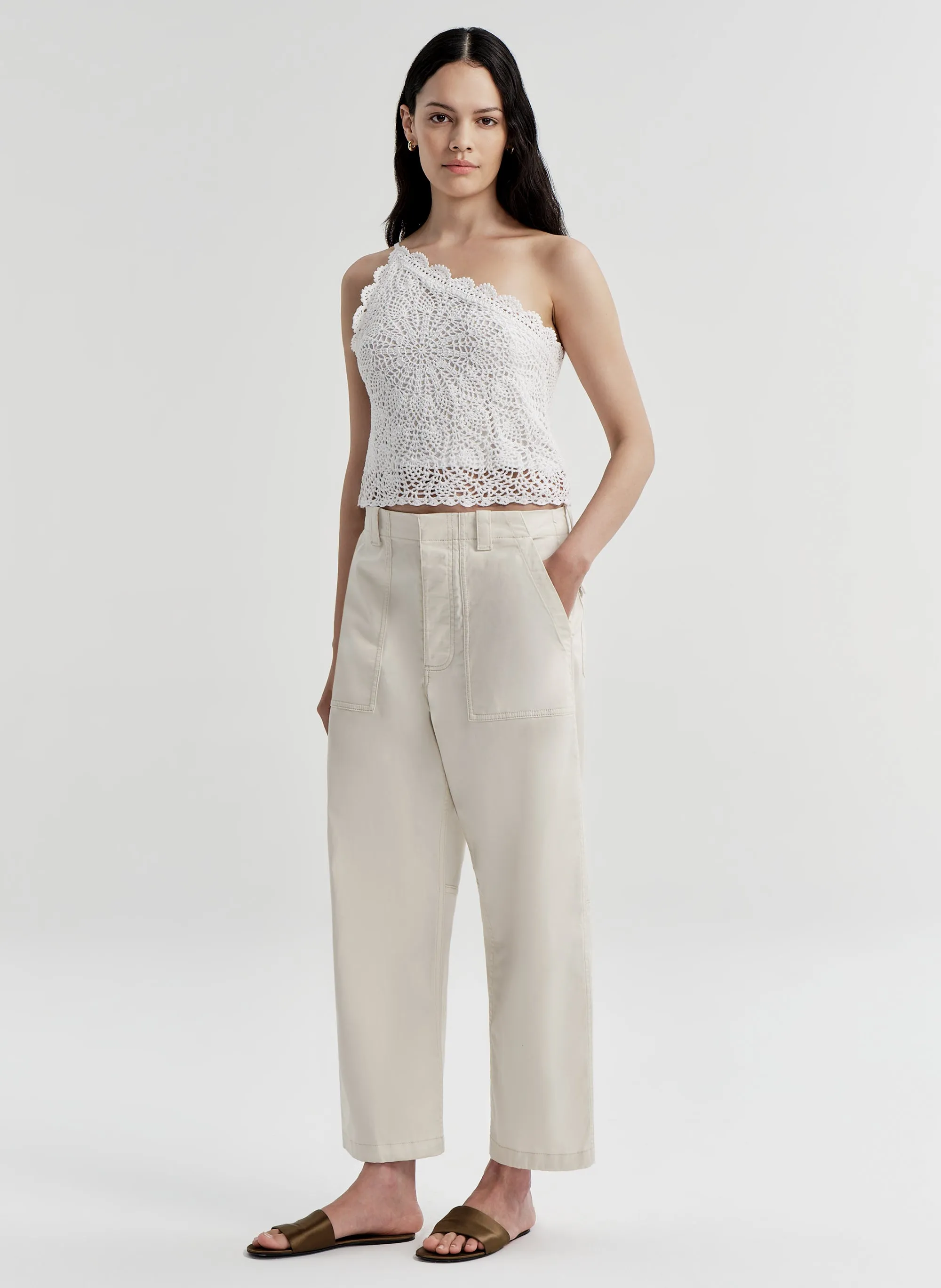Kenzie Crochet One Shoulder Top sold by A.L.C. product image thumbnail 4
