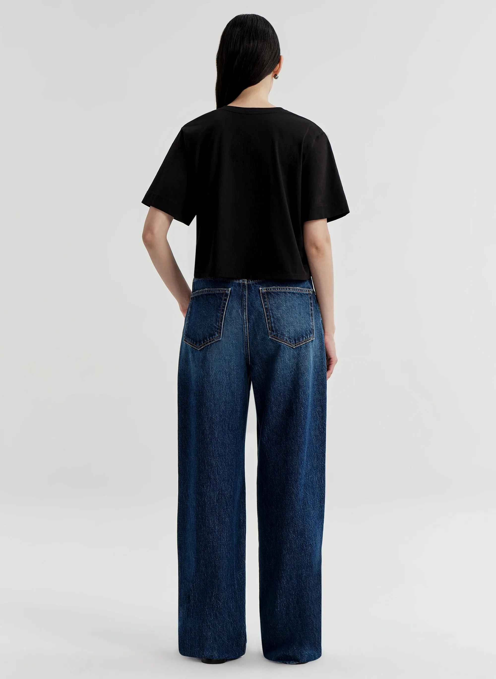 Kali Relaxed Crop Tee sold by A.L.C. product image thumbnail 5