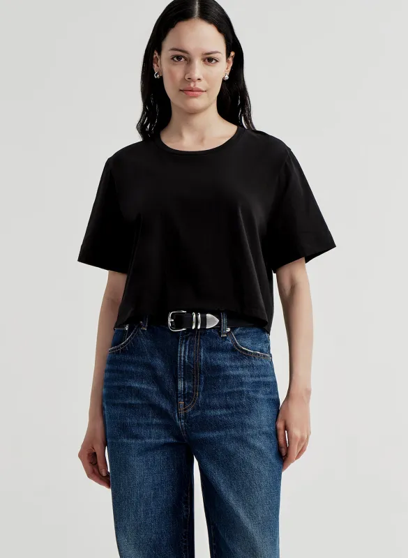 Kali Relaxed Crop Tee made by A.L.C.