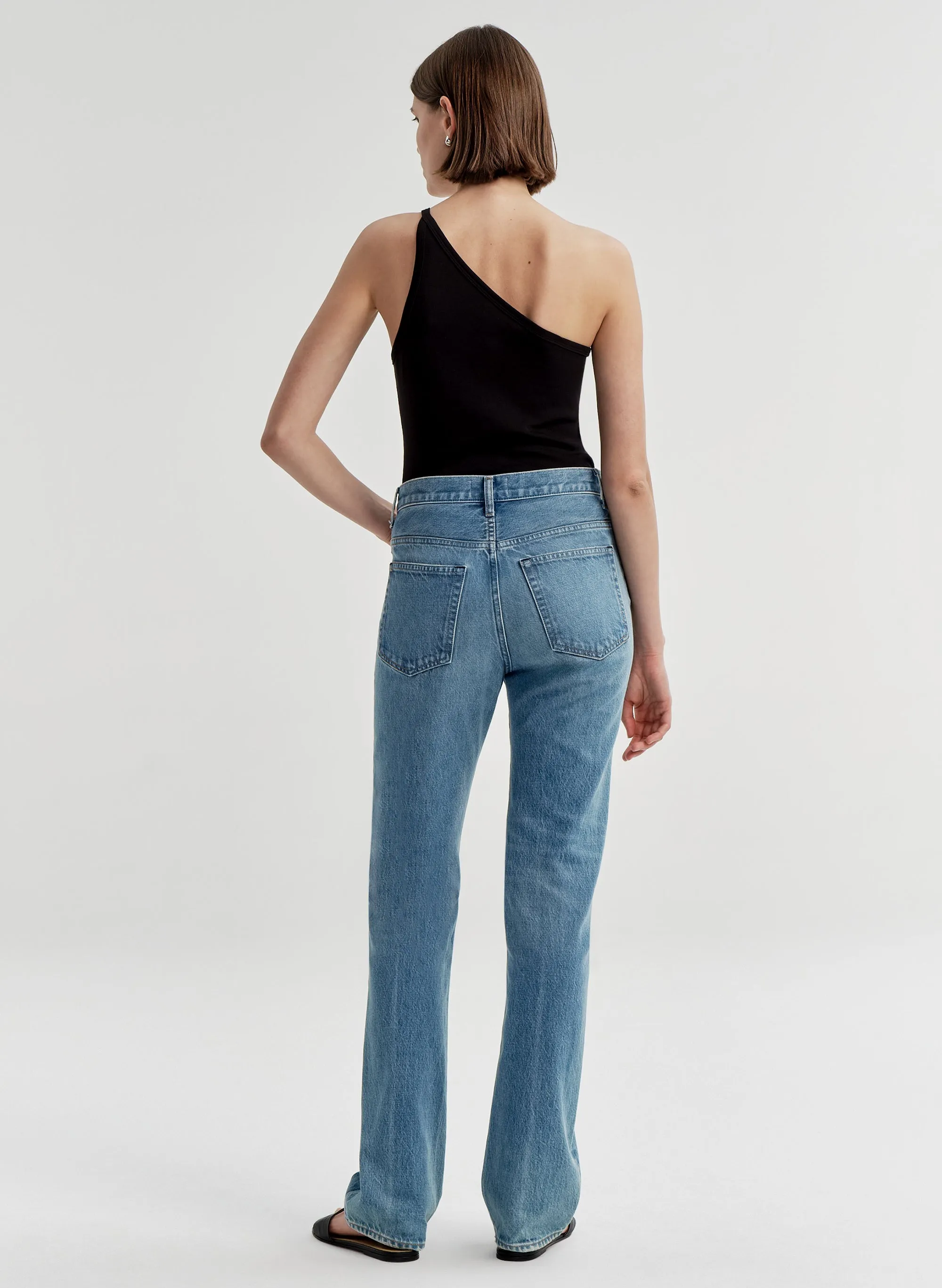 Marlee Cotton One Shoulder Tank sold by A.L.C. product image thumbnail 5