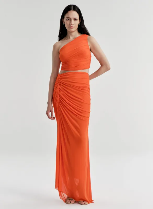 Cleo Jersey Maxi Skirt made by A.L.C.