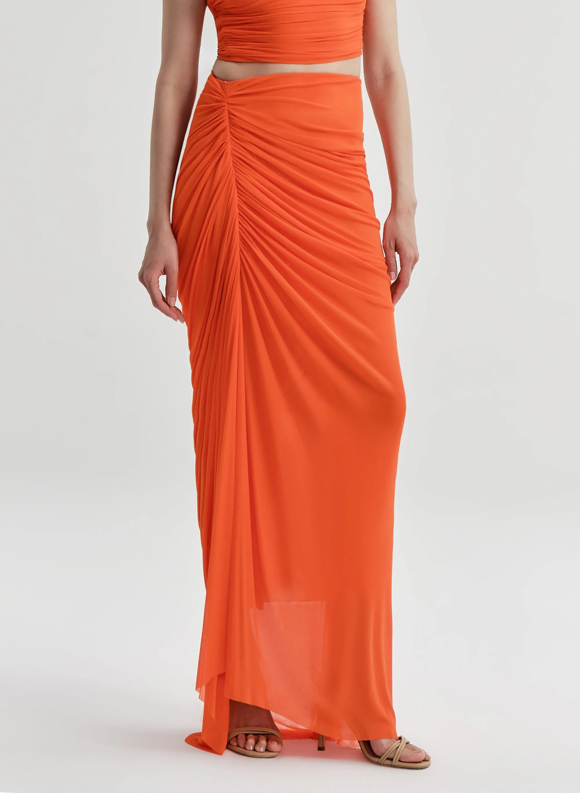 Cleo Jersey Maxi Skirt sold by A.L.C. product image thumbnail 3