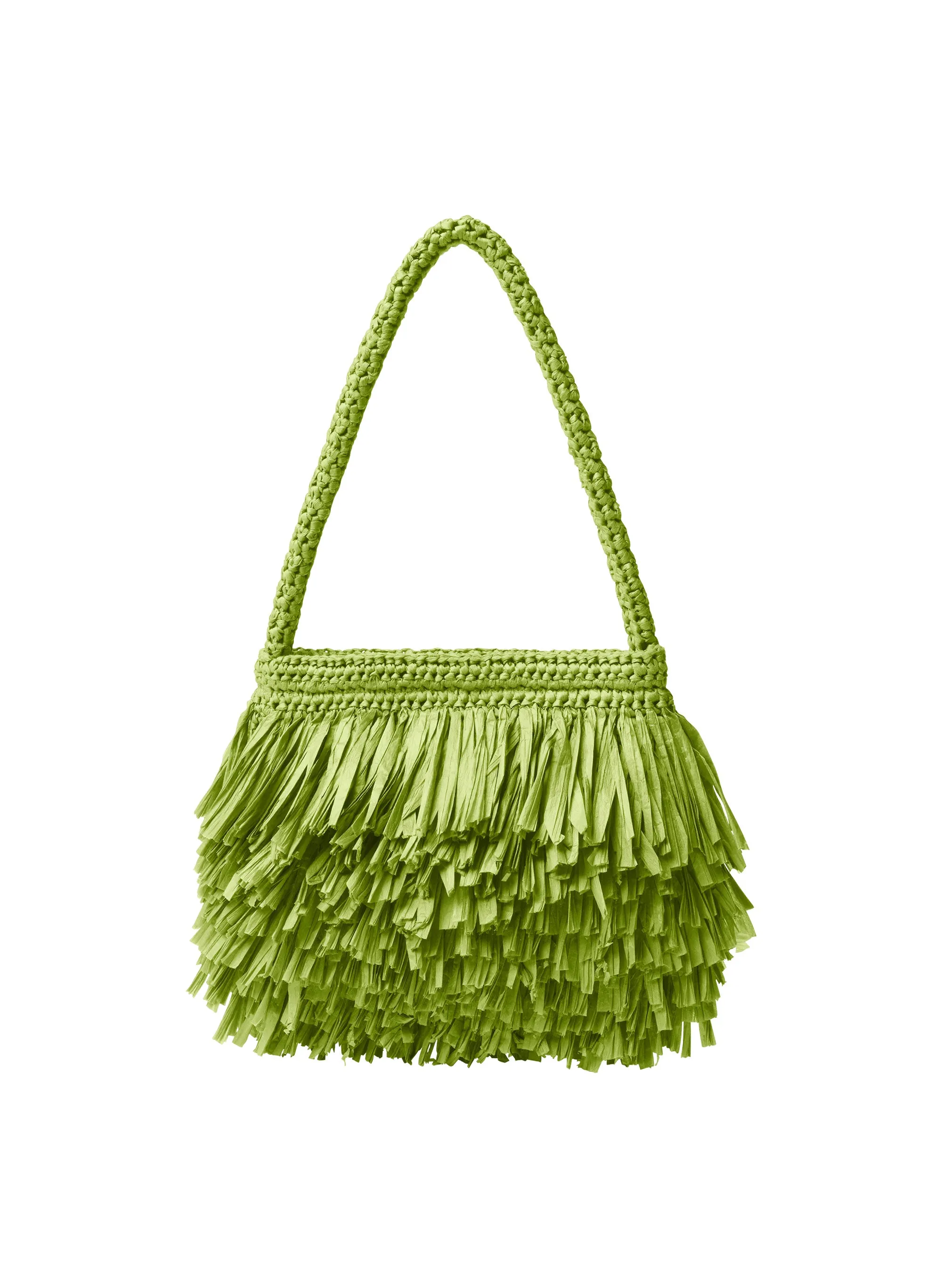 Janie Fringe Raffia Shoulder Bag sold by A.L.C. product image thumbnail 4