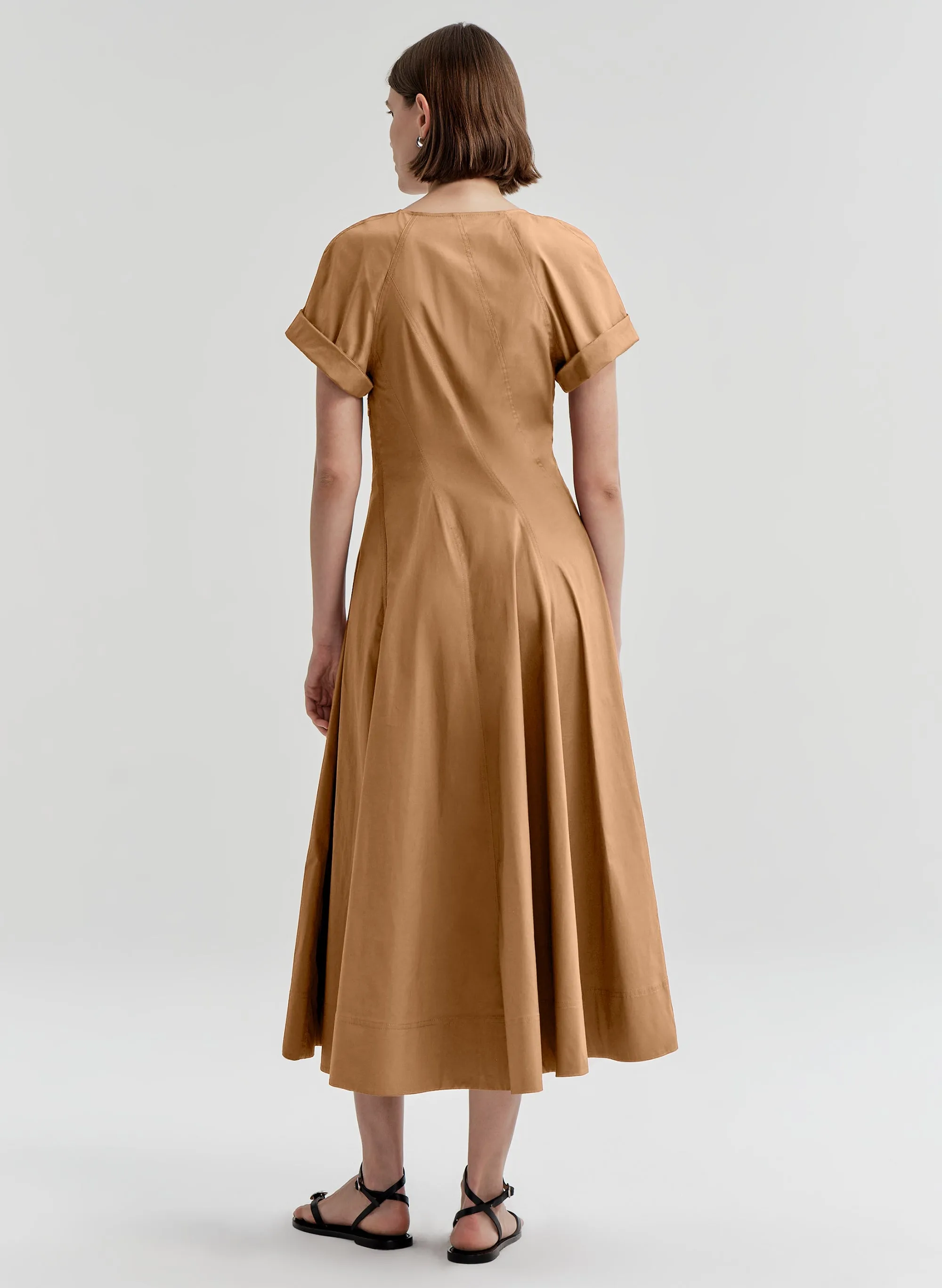 Lucille Cotton Midi Dress sold by A.L.C. product image thumbnail 5