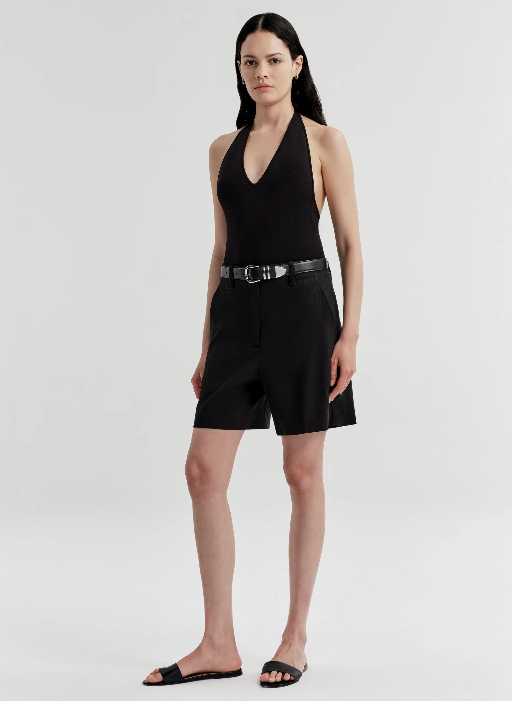 Louis Linen Short sold by A.L.C. product image thumbnail 4