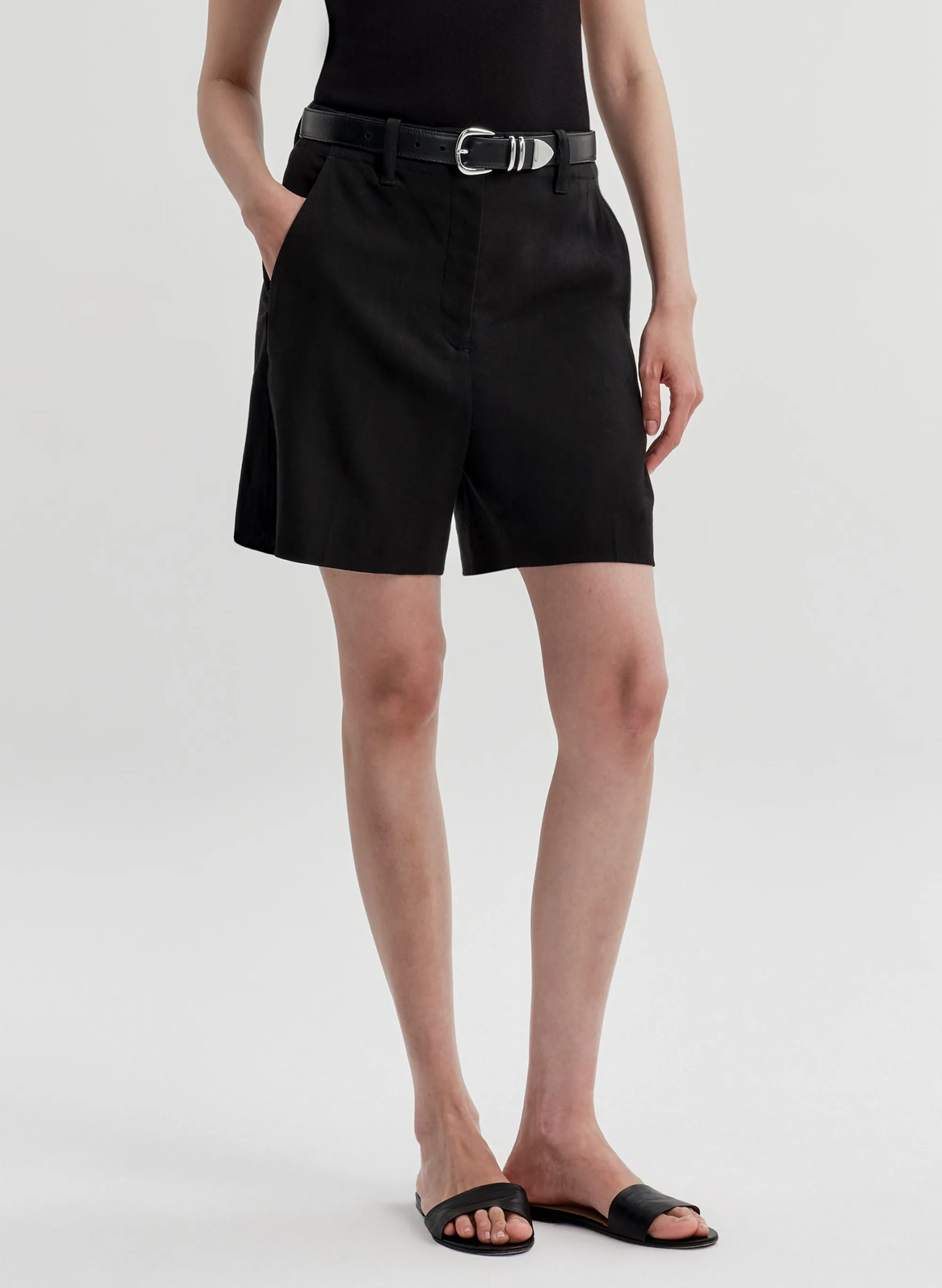 Louis Linen Short sold by A.L.C. product image thumbnail 3
