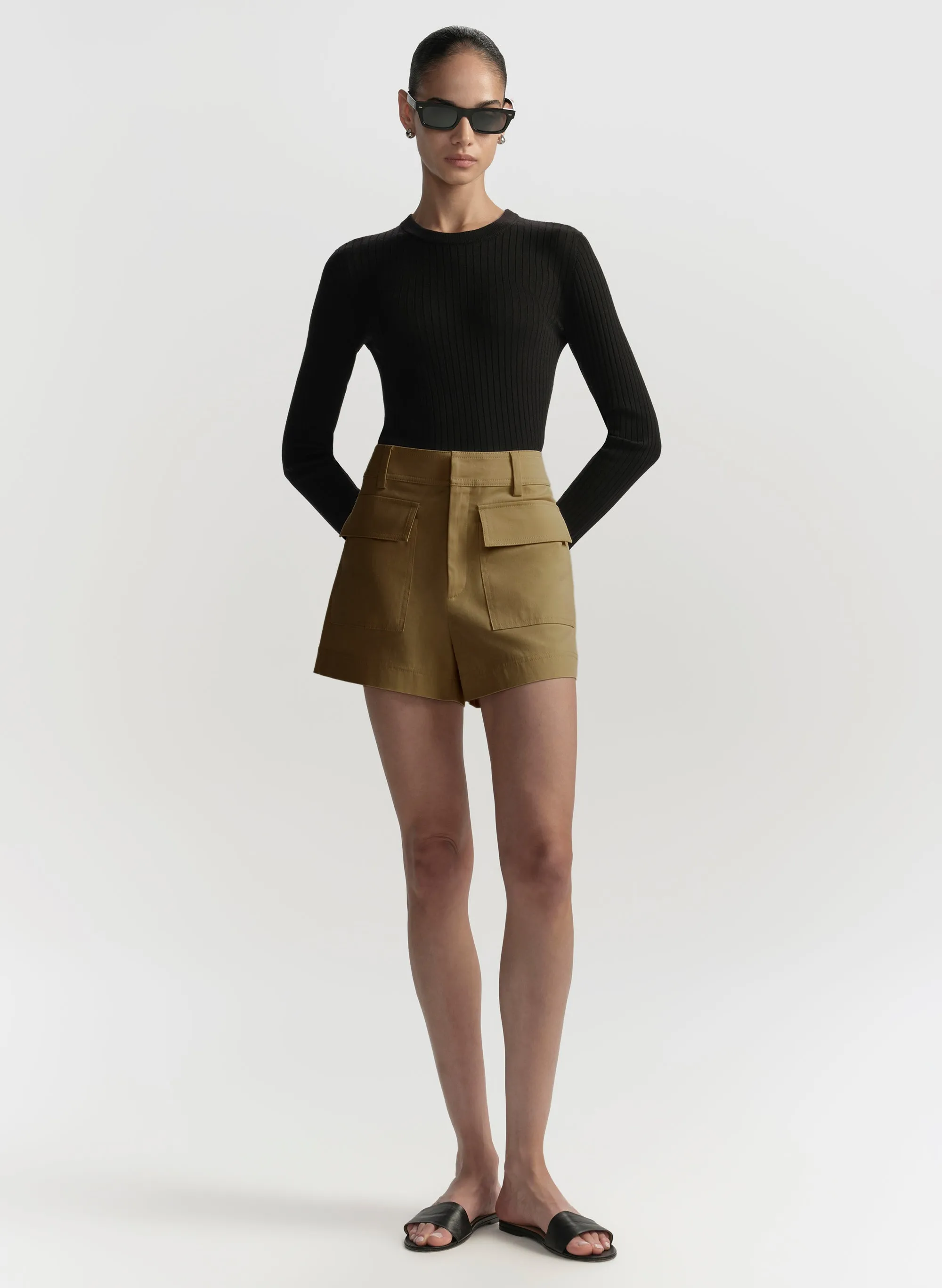Oakley Stretch Cotton Short sold by A.L.C.