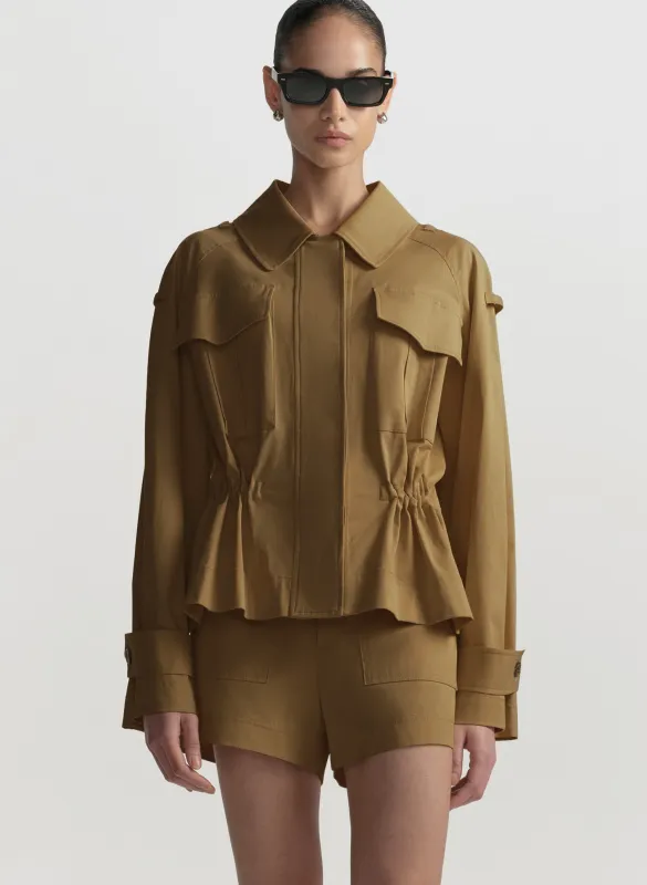 Maeve Cotton Utility Jacket made by A.L.C.