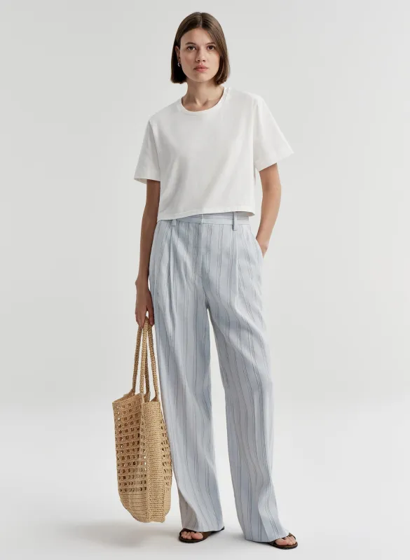 Winston Linen Pinstripe Pant made by A.L.C.