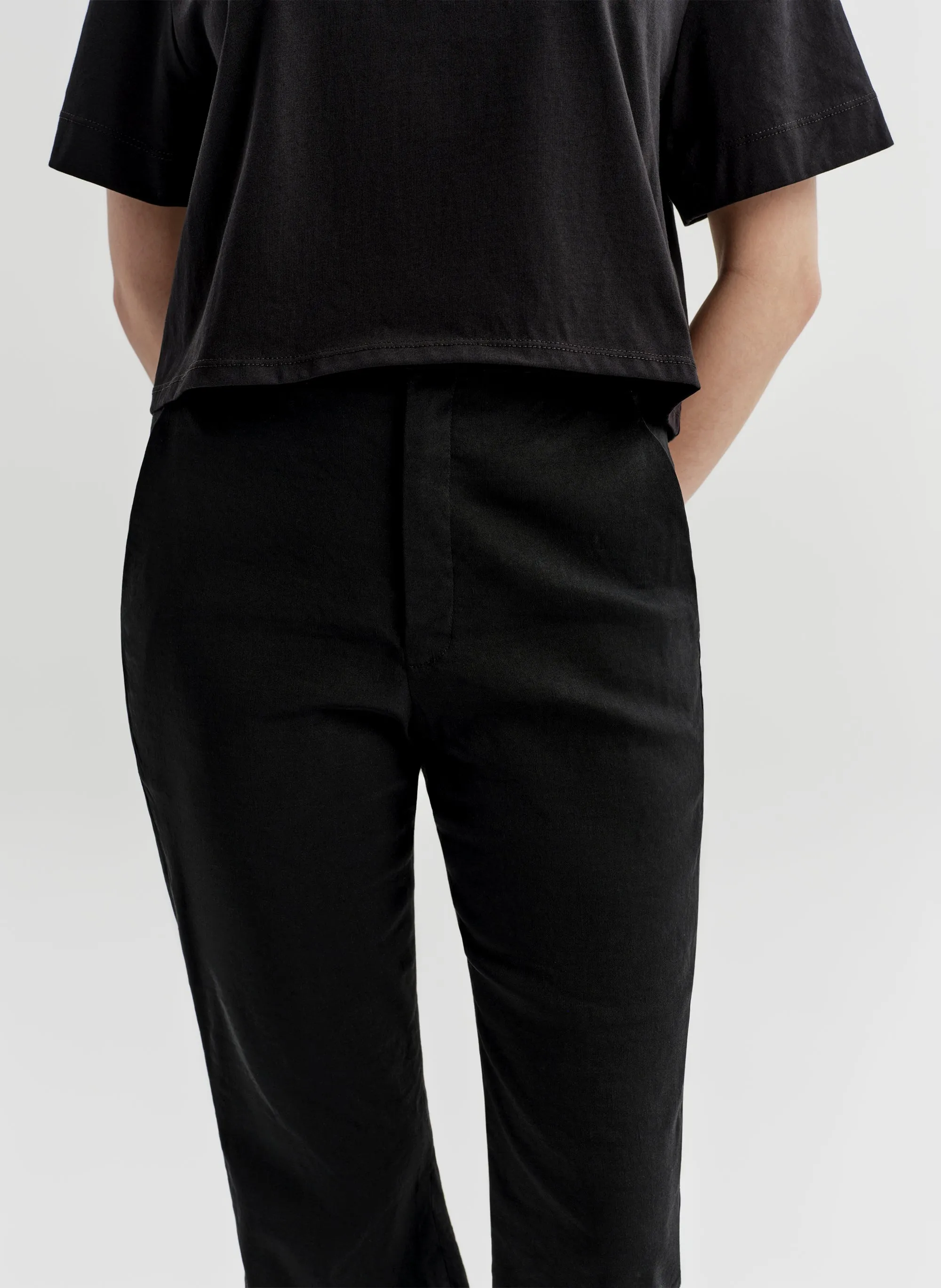 Cropped Sophie Linen Pant sold by A.L.C. product image thumbnail 2