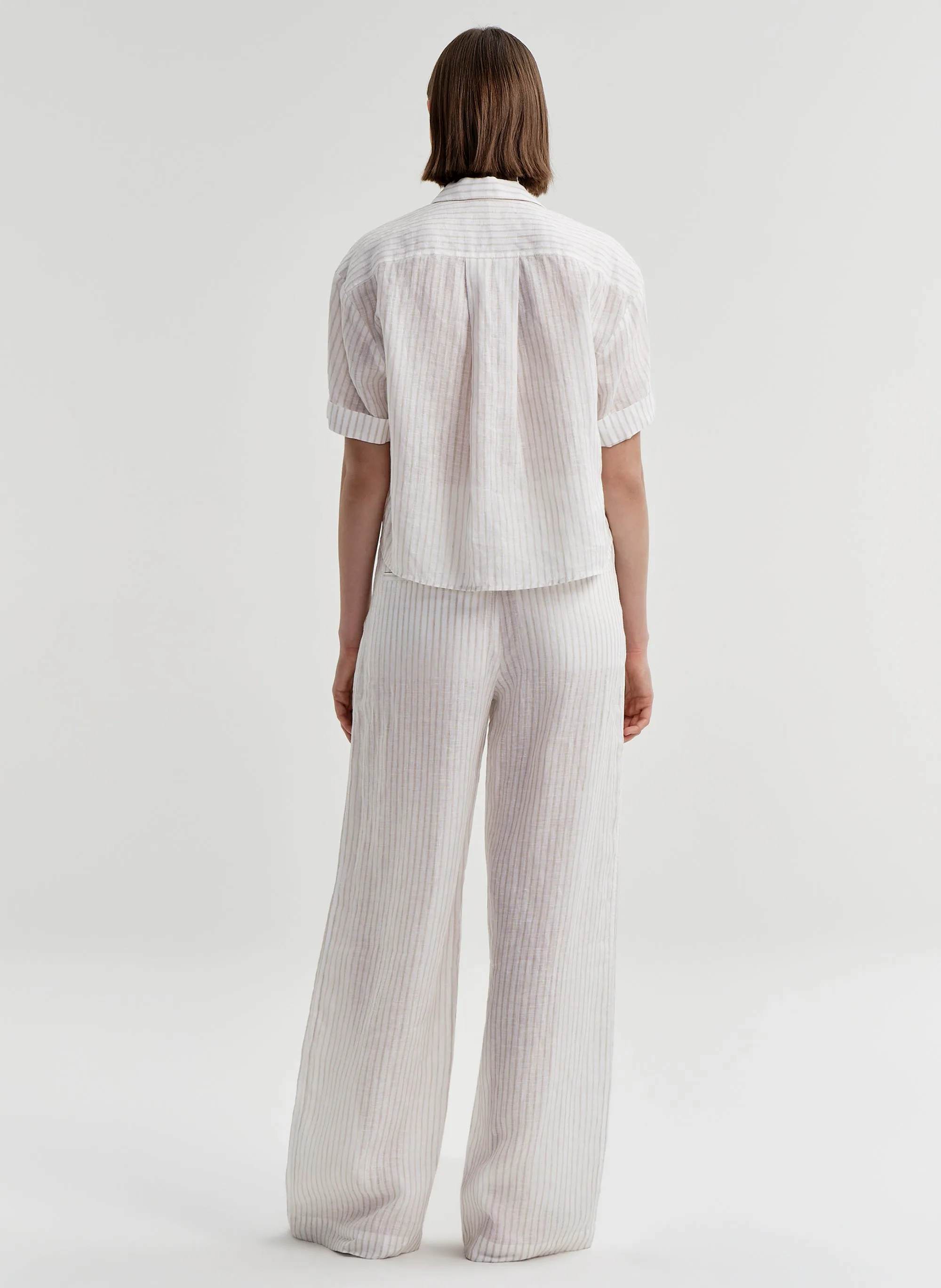 Tyler Striped Linen Pant sold by A.L.C. product image thumbnail 5
