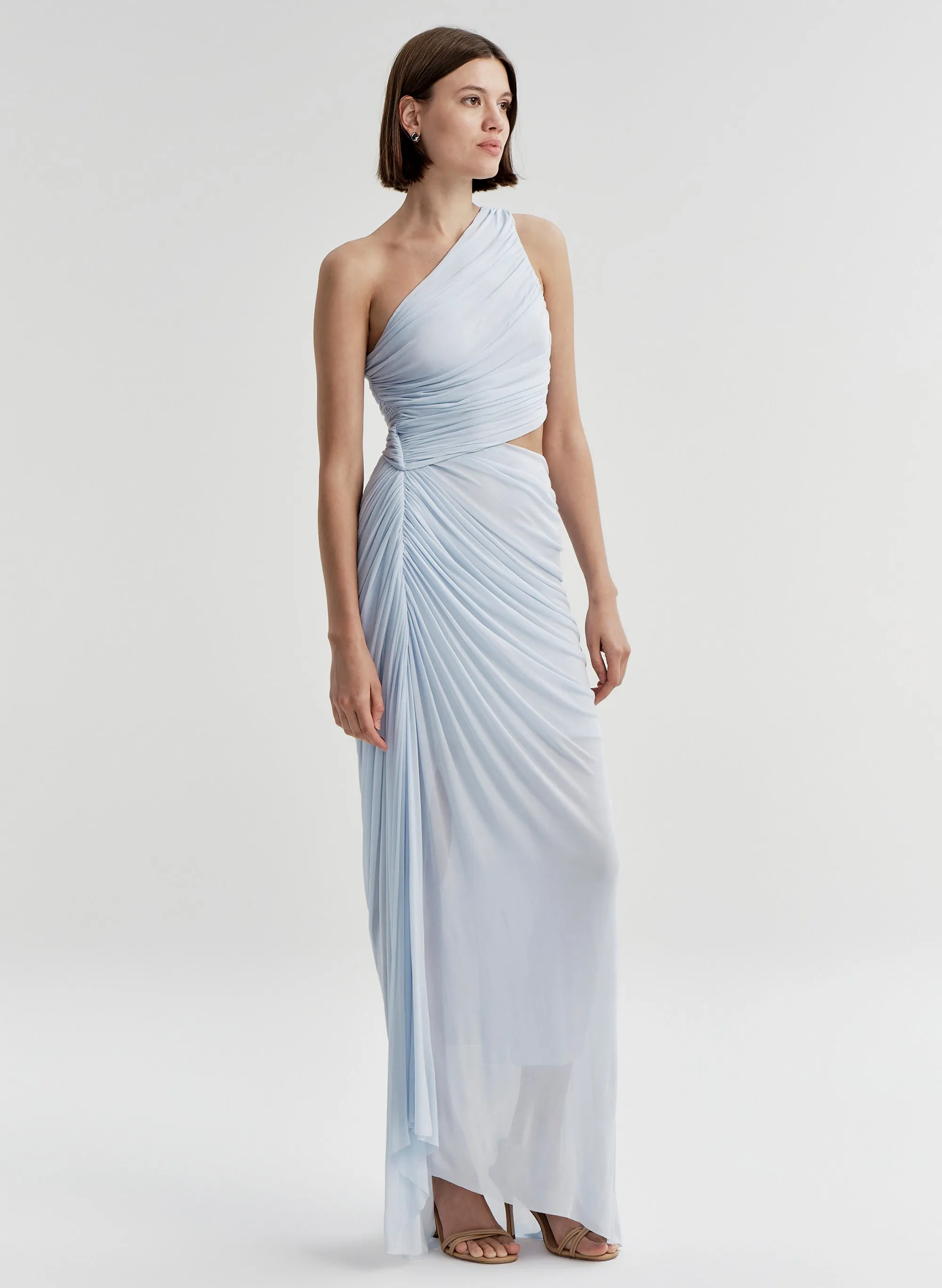 Cleo Jersey One Shoulder Maxi Dress sold by A.L.C. product image thumbnail 3