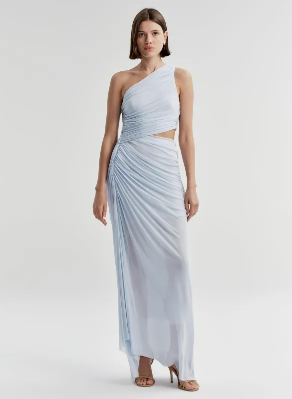 Cleo Jersey One Shoulder Maxi Dress made by A.L.C.