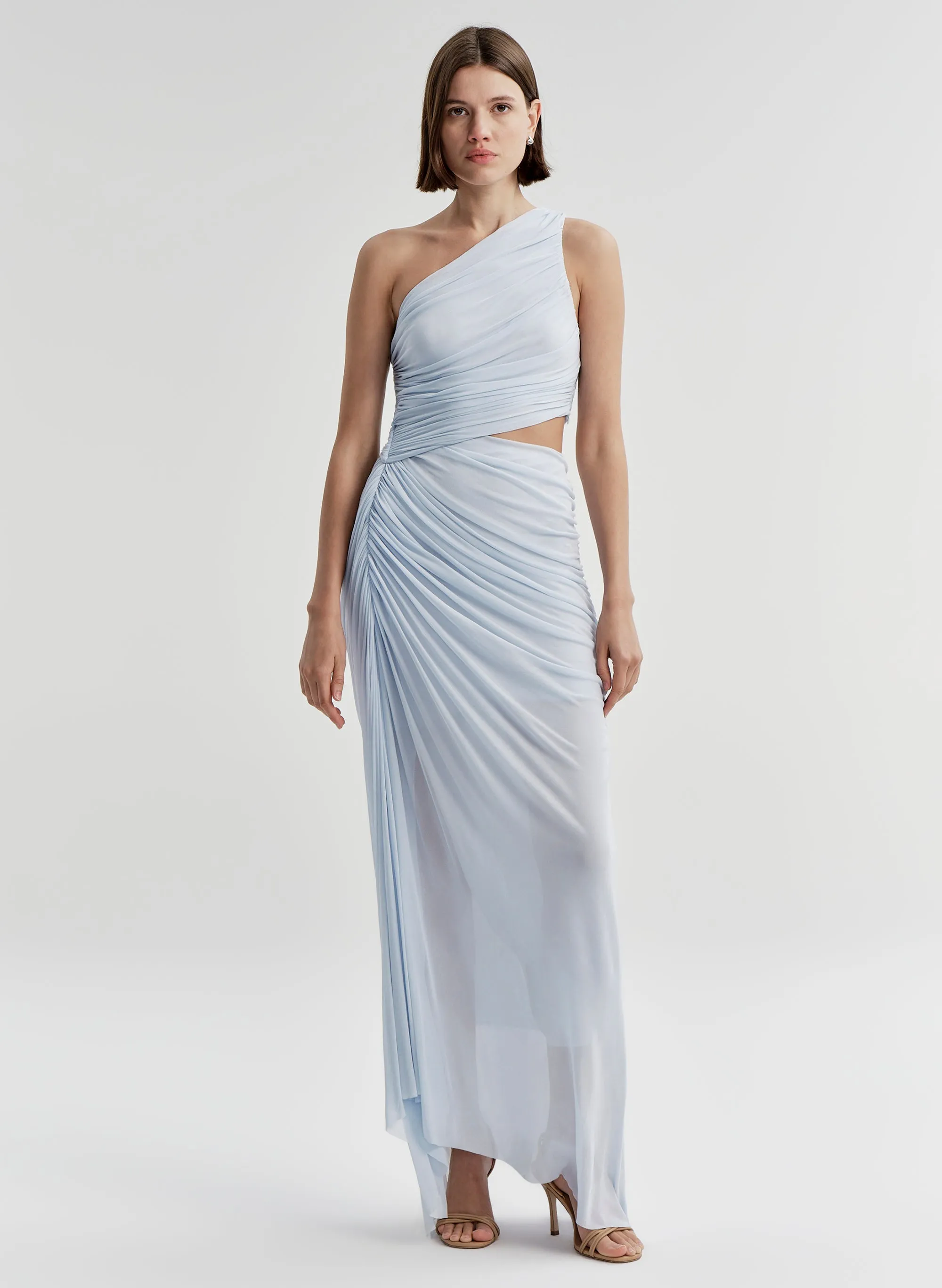 Cleo Jersey One Shoulder Maxi Dress sold by A.L.C.
