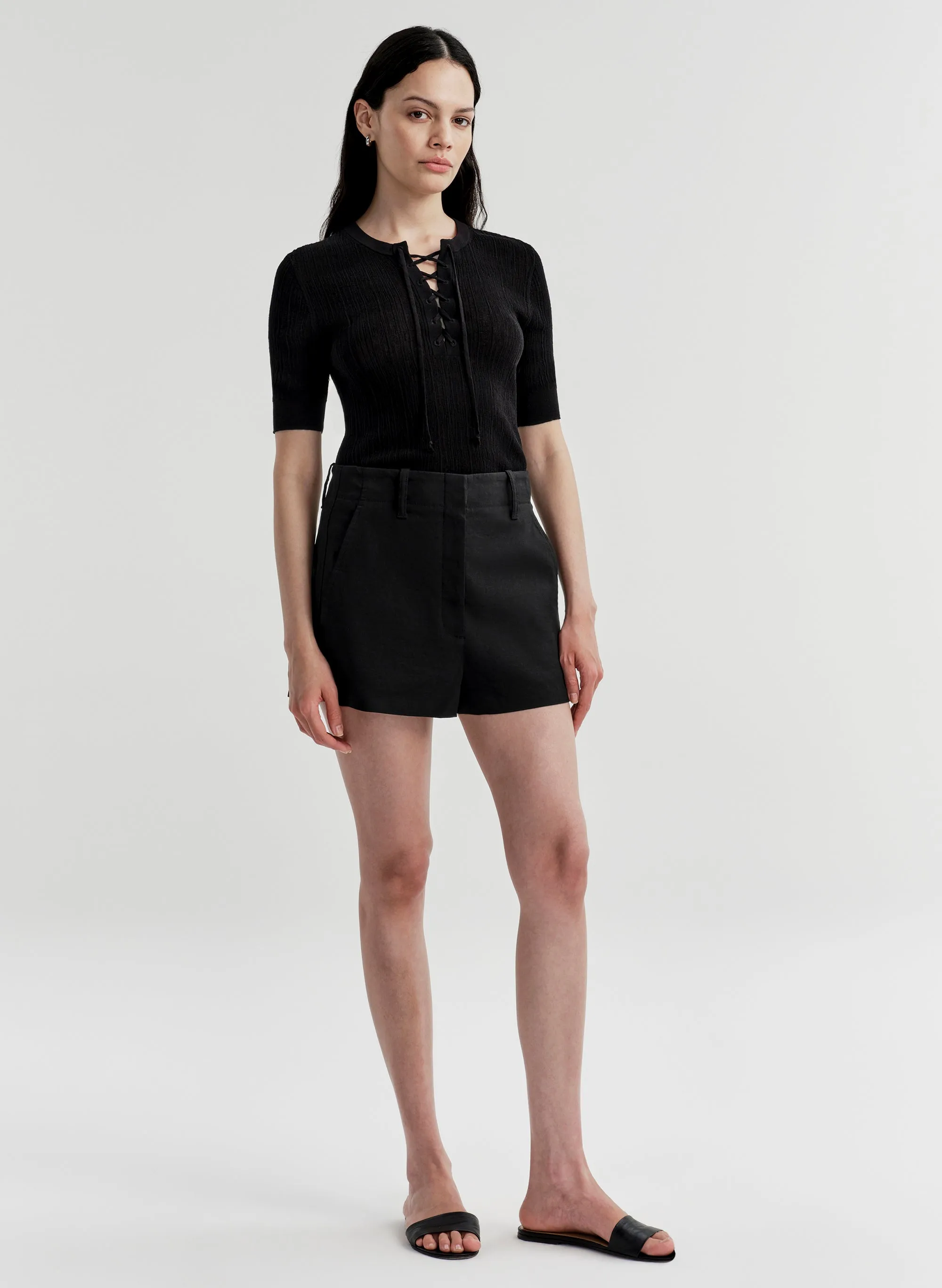 Fawn Fine Cotton Knit Top sold by A.L.C. product image thumbnail 3