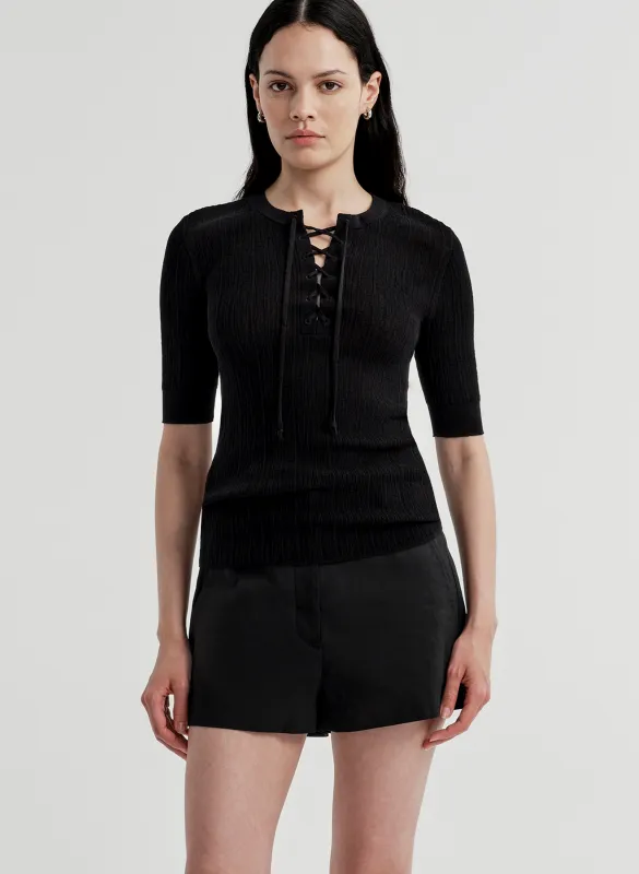 Fawn Fine Cotton Knit Top made by A.L.C.
