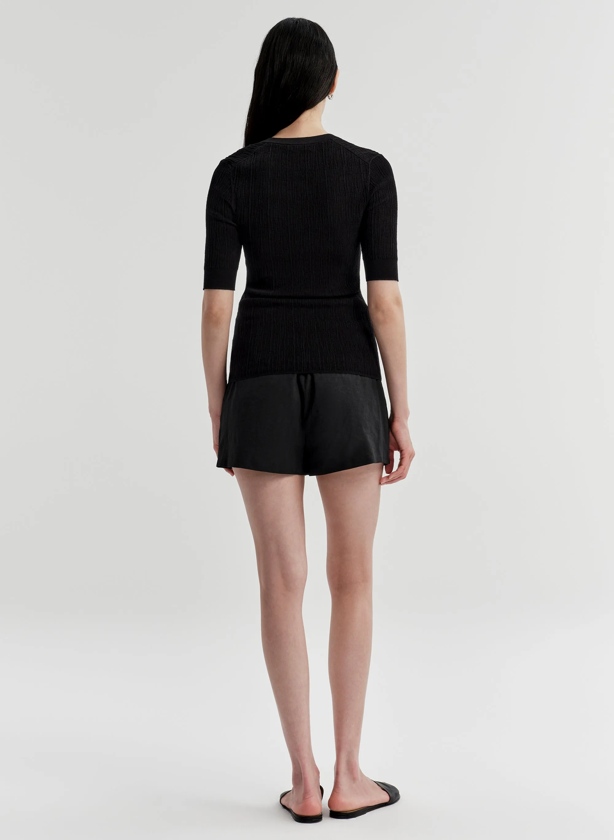 Fawn Fine Cotton Knit Top sold by A.L.C. product image thumbnail 5