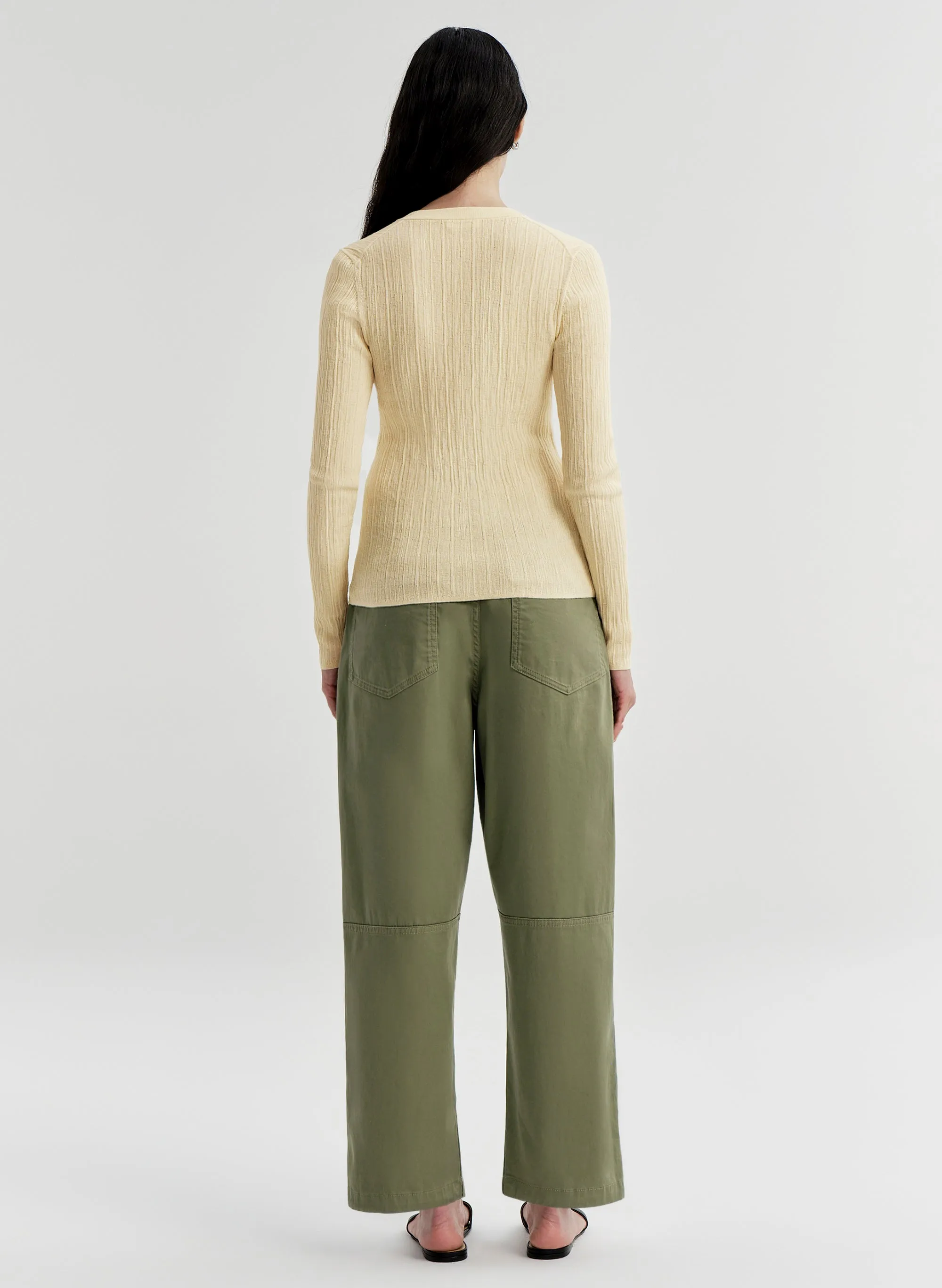 Fisher Fine Cotton Knit Cardigan sold by A.L.C. product image thumbnail 5