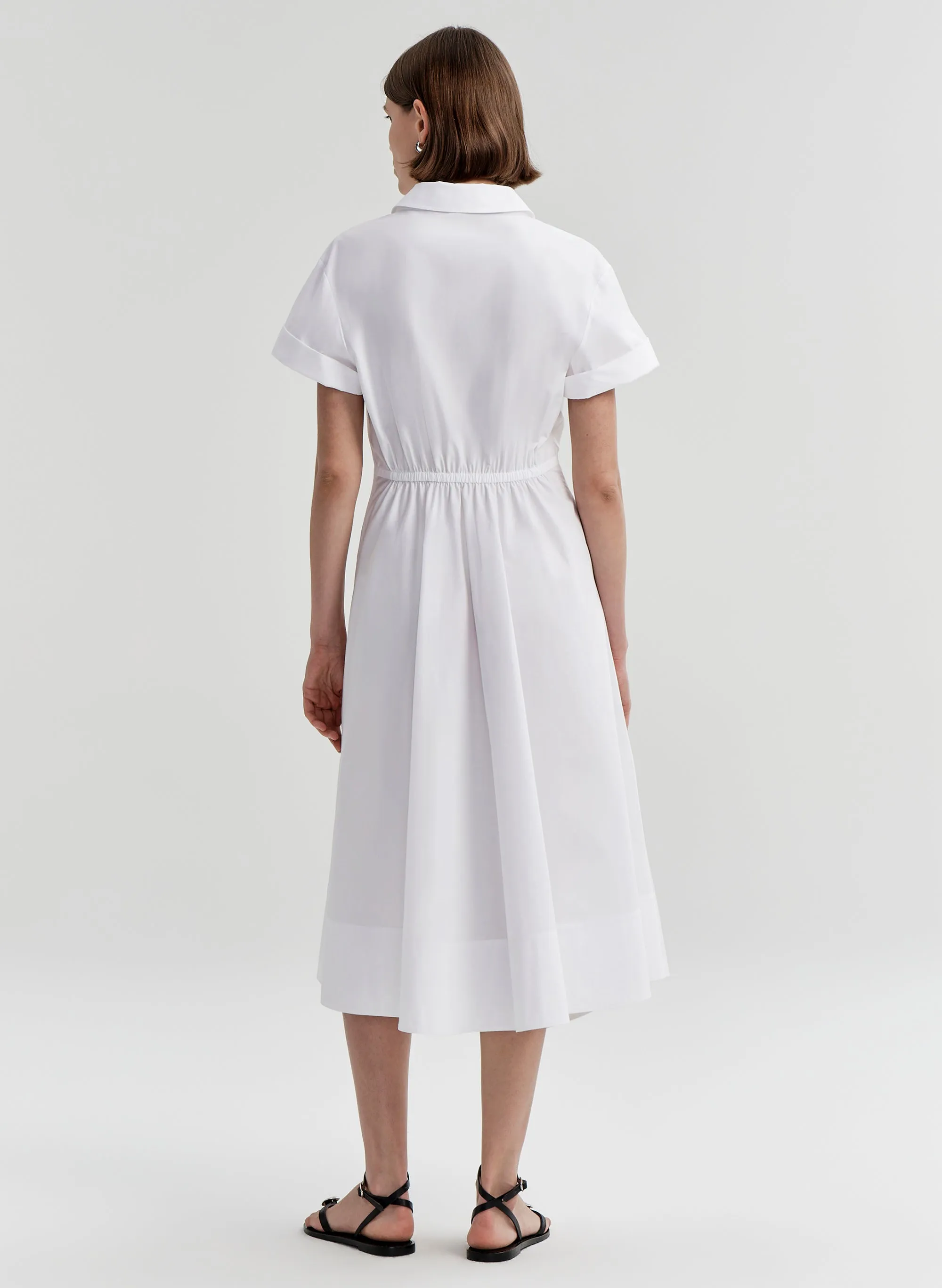 Ana Cotton Midi Shirtdress sold by A.L.C. product image thumbnail 5