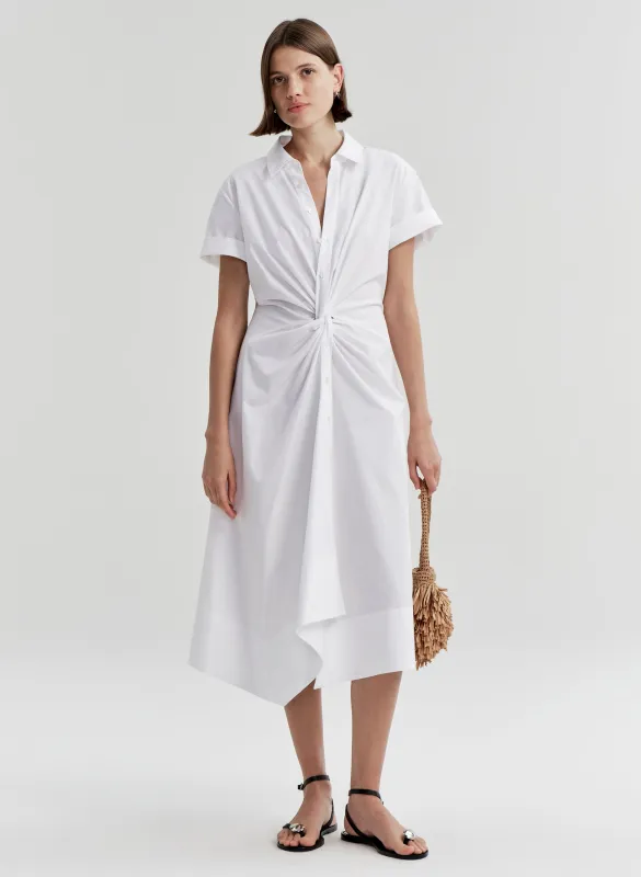Ana Cotton Midi Shirtdress made by A.L.C.