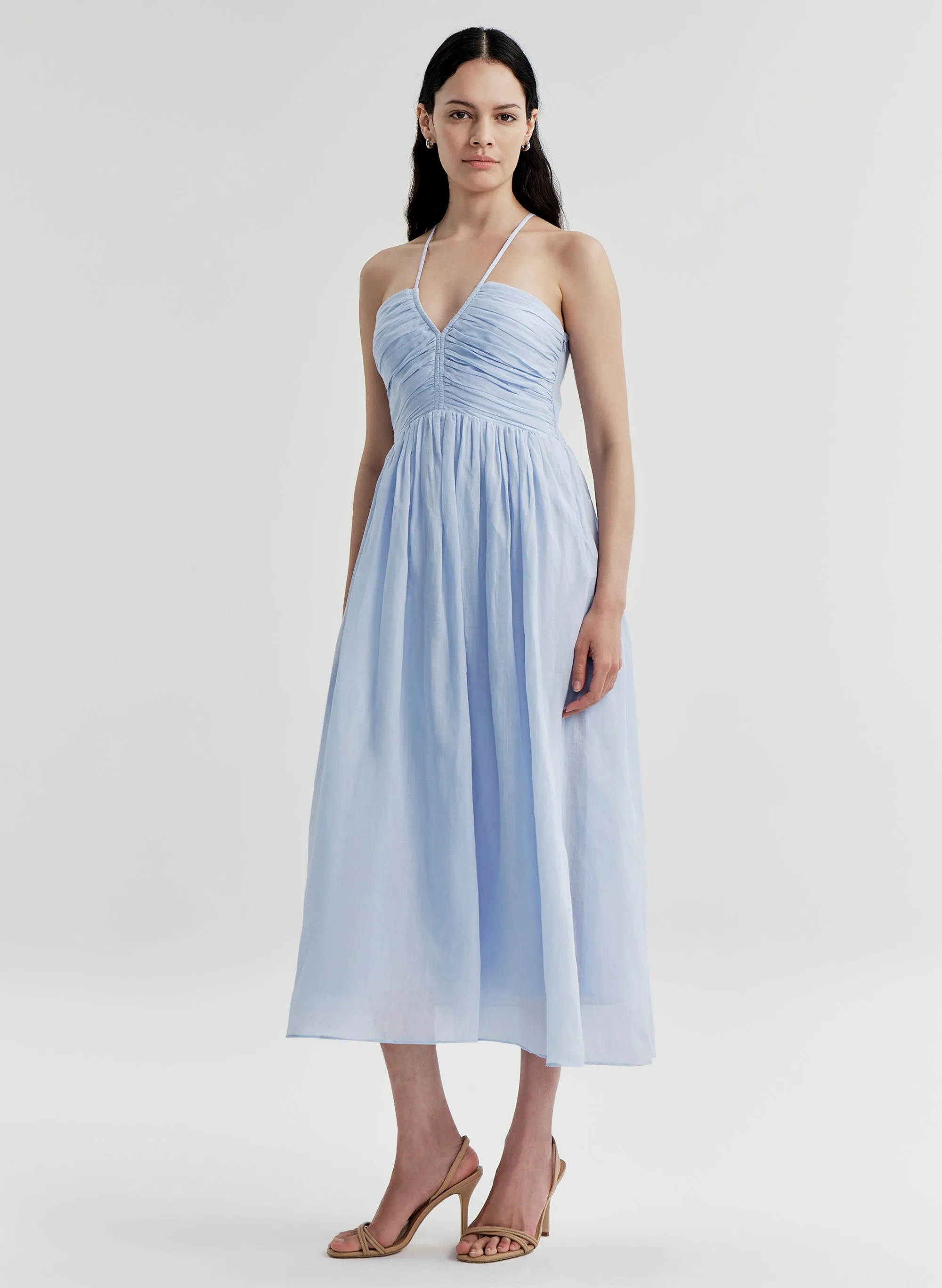 Rumi Ramie Midi Dress sold by A.L.C. product image thumbnail 4