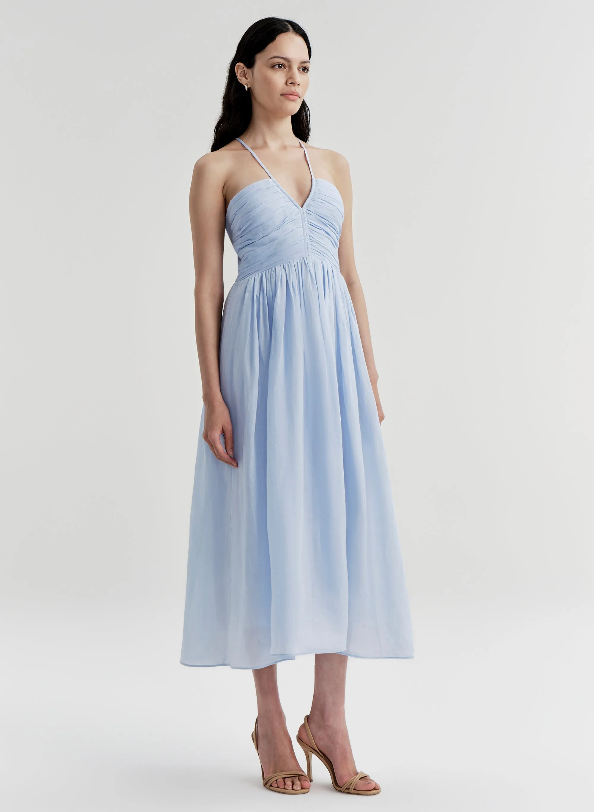 Rumi Ramie Midi Dress sold by A.L.C. product image thumbnail 3