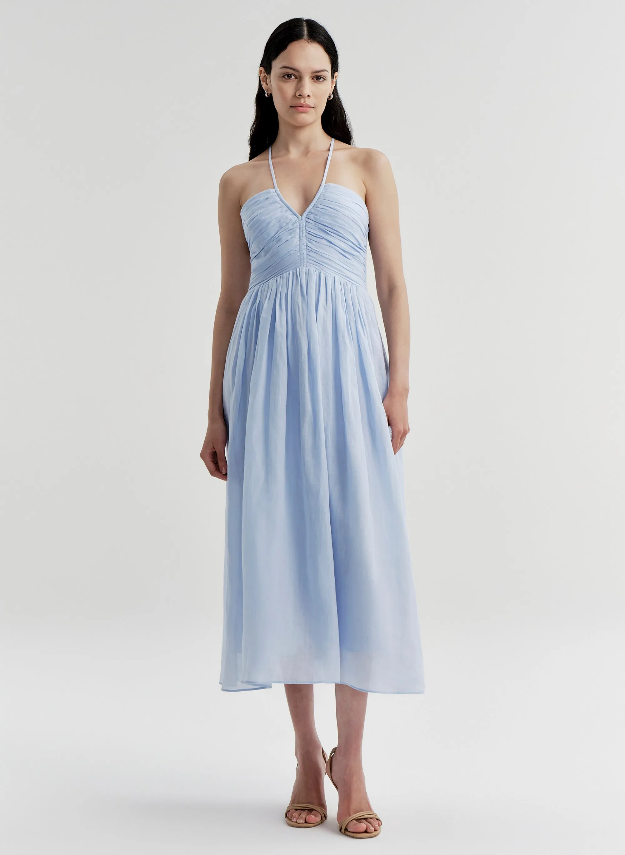 Rumi Ramie Midi Dress sold by A.L.C.
