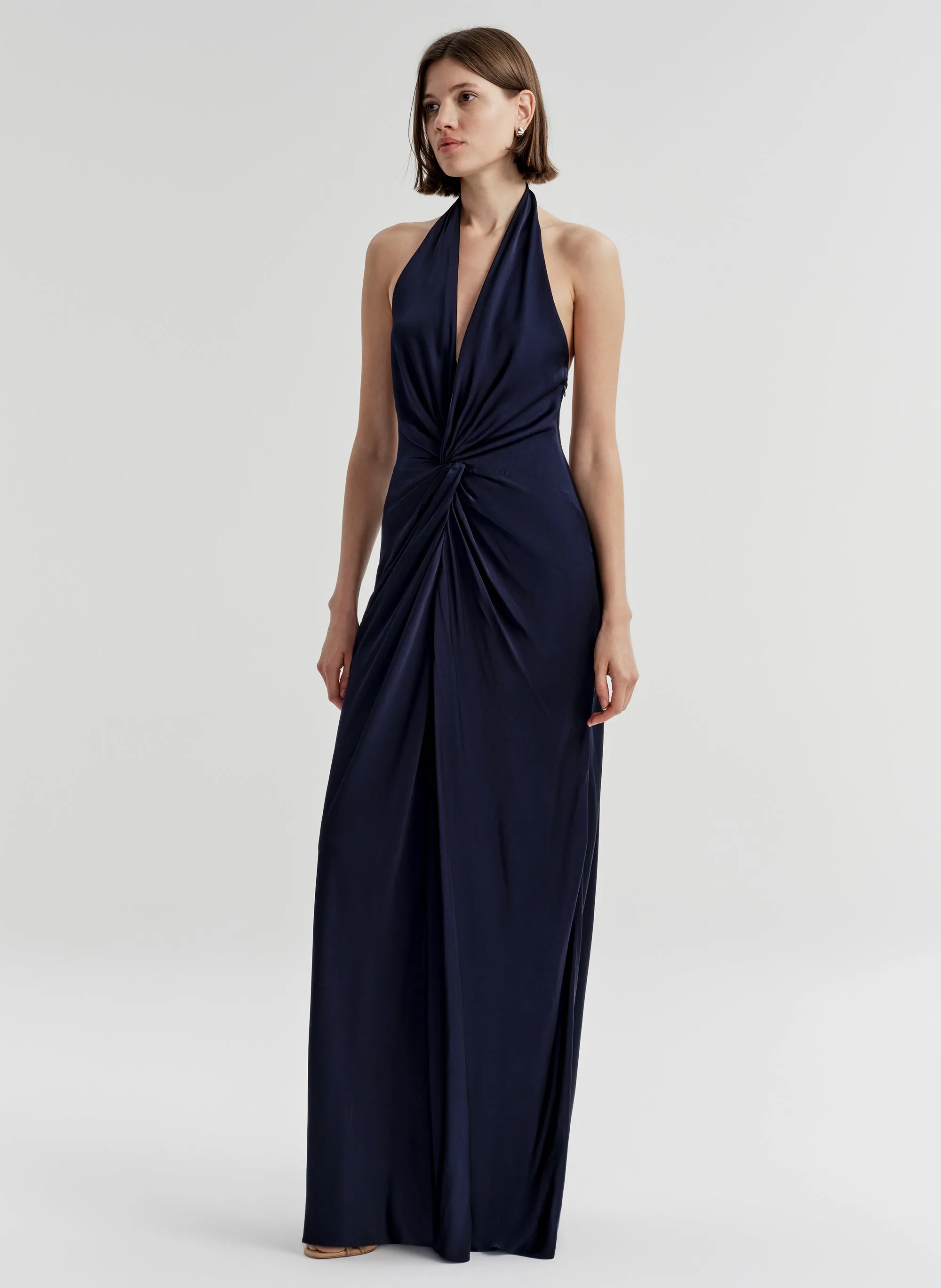 Mabel Satin Gown sold by A.L.C. product image thumbnail 5