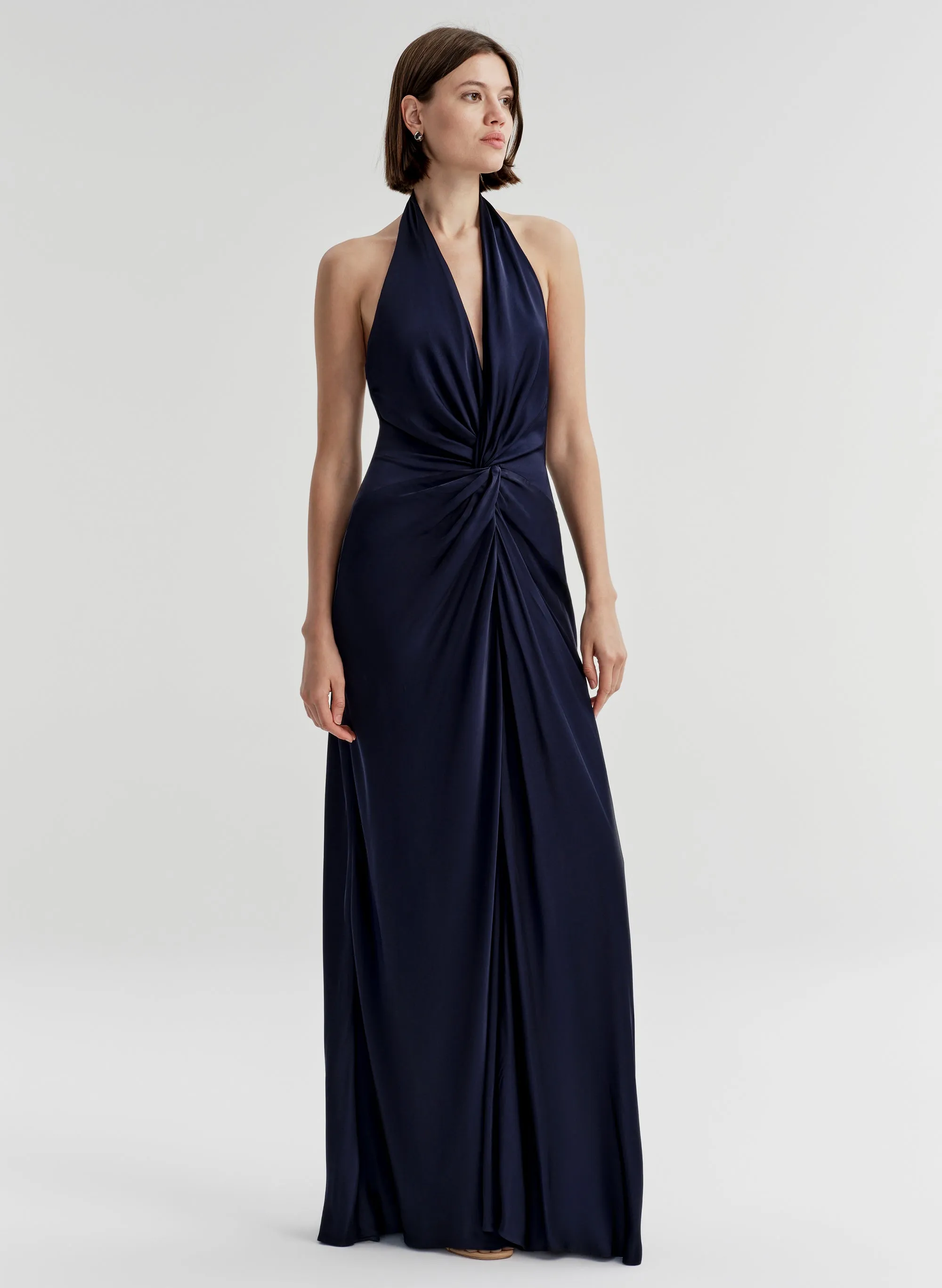 Mabel Satin Gown sold by A.L.C. product image thumbnail 4