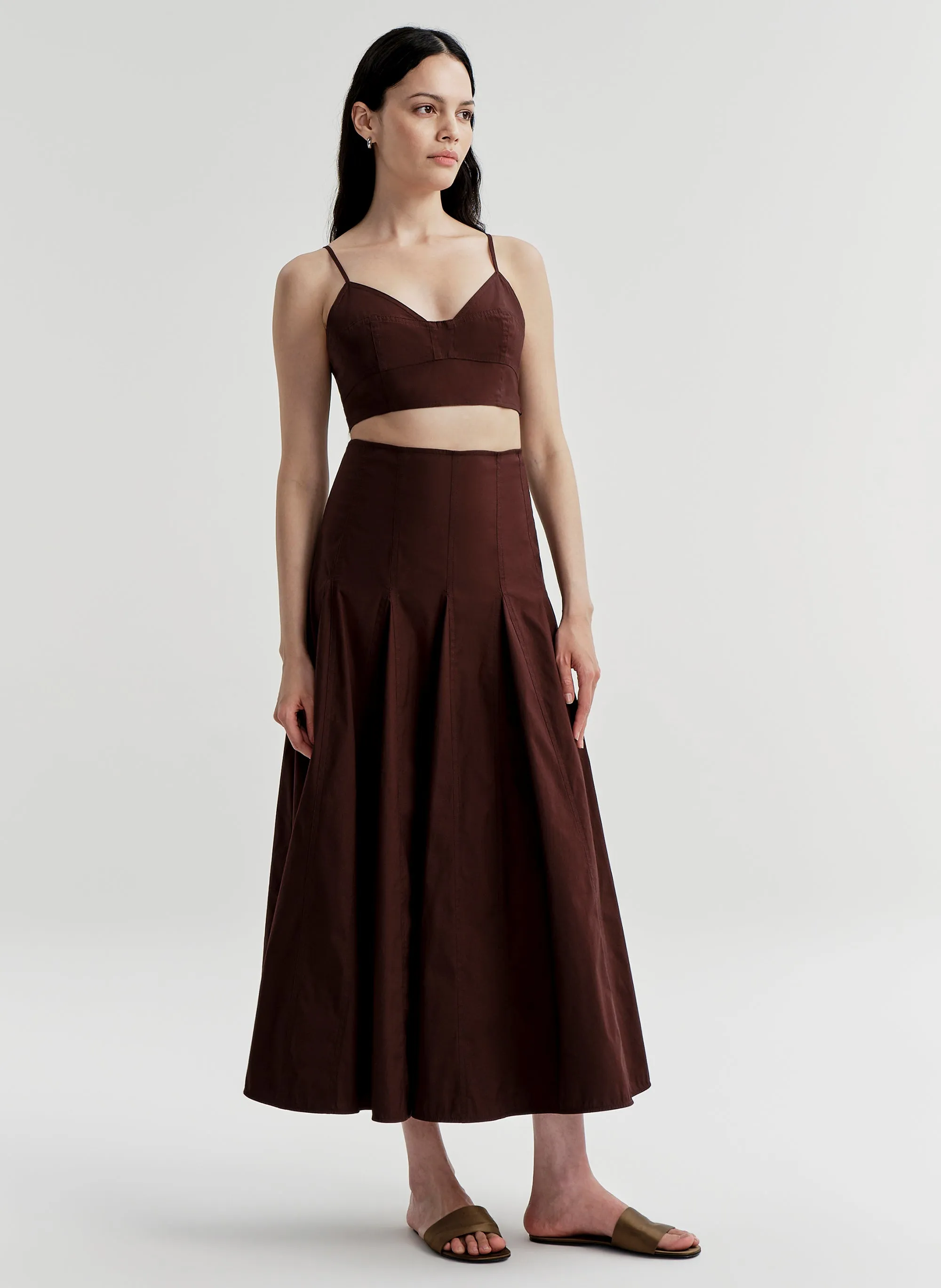Joan Stretch Cotton Bra Top sold by A.L.C. product image thumbnail 3
