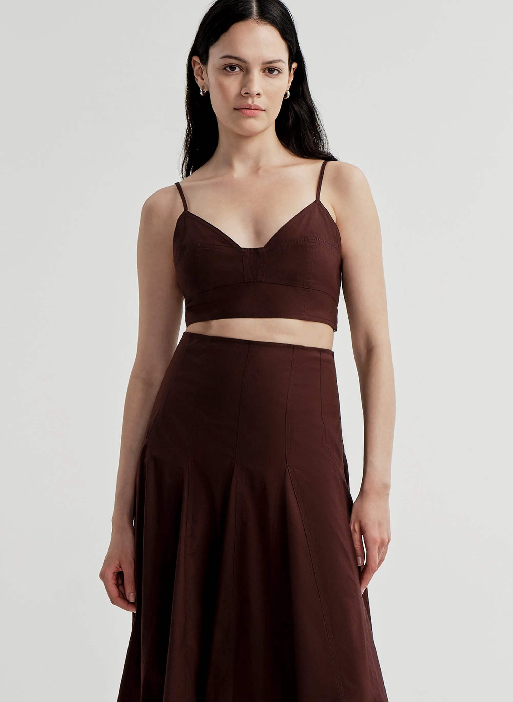 Joan Stretch Cotton Bra Top sold by A.L.C.
