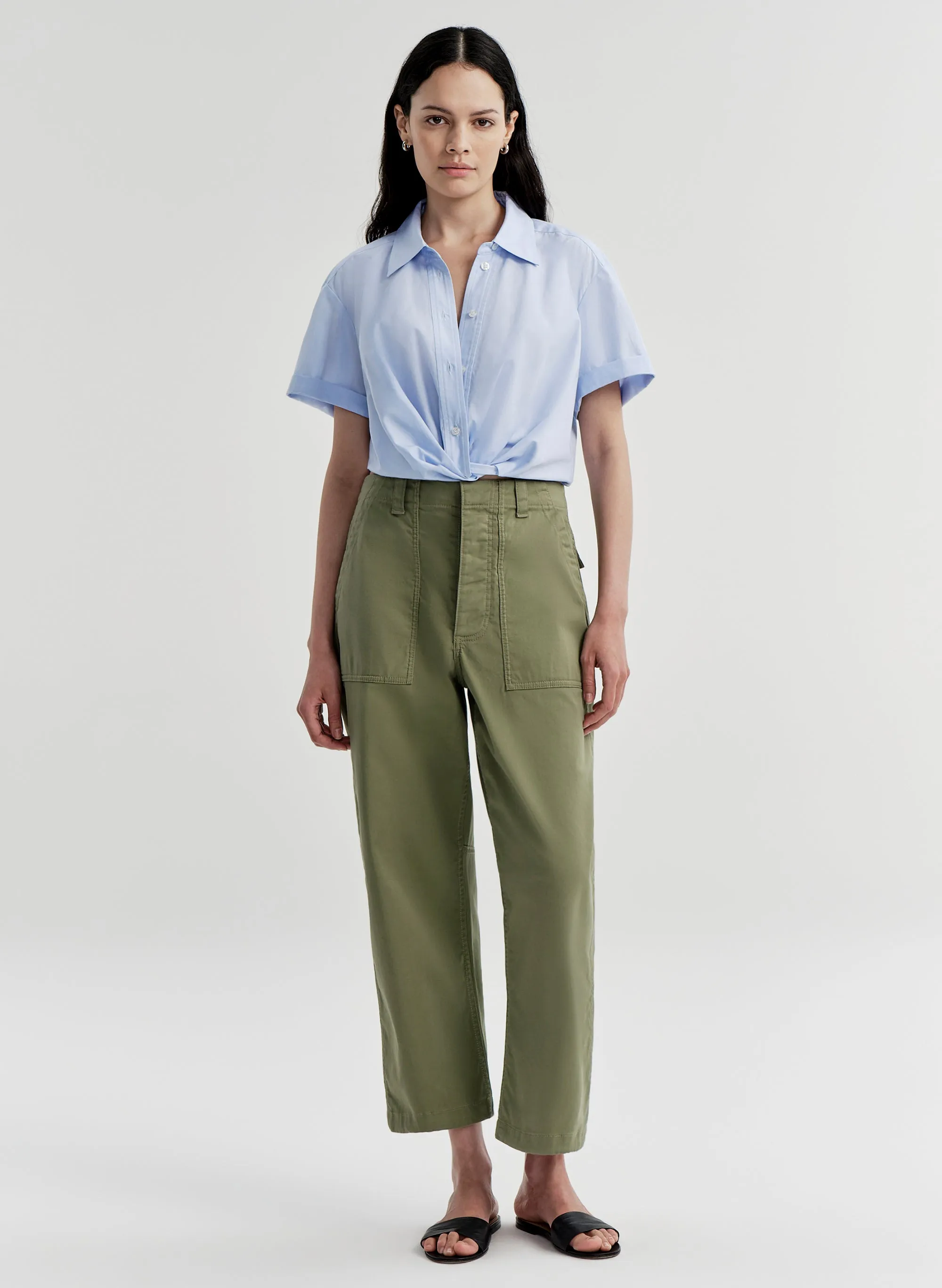 Brayden Cotton Twill Pant sold by A.L.C.