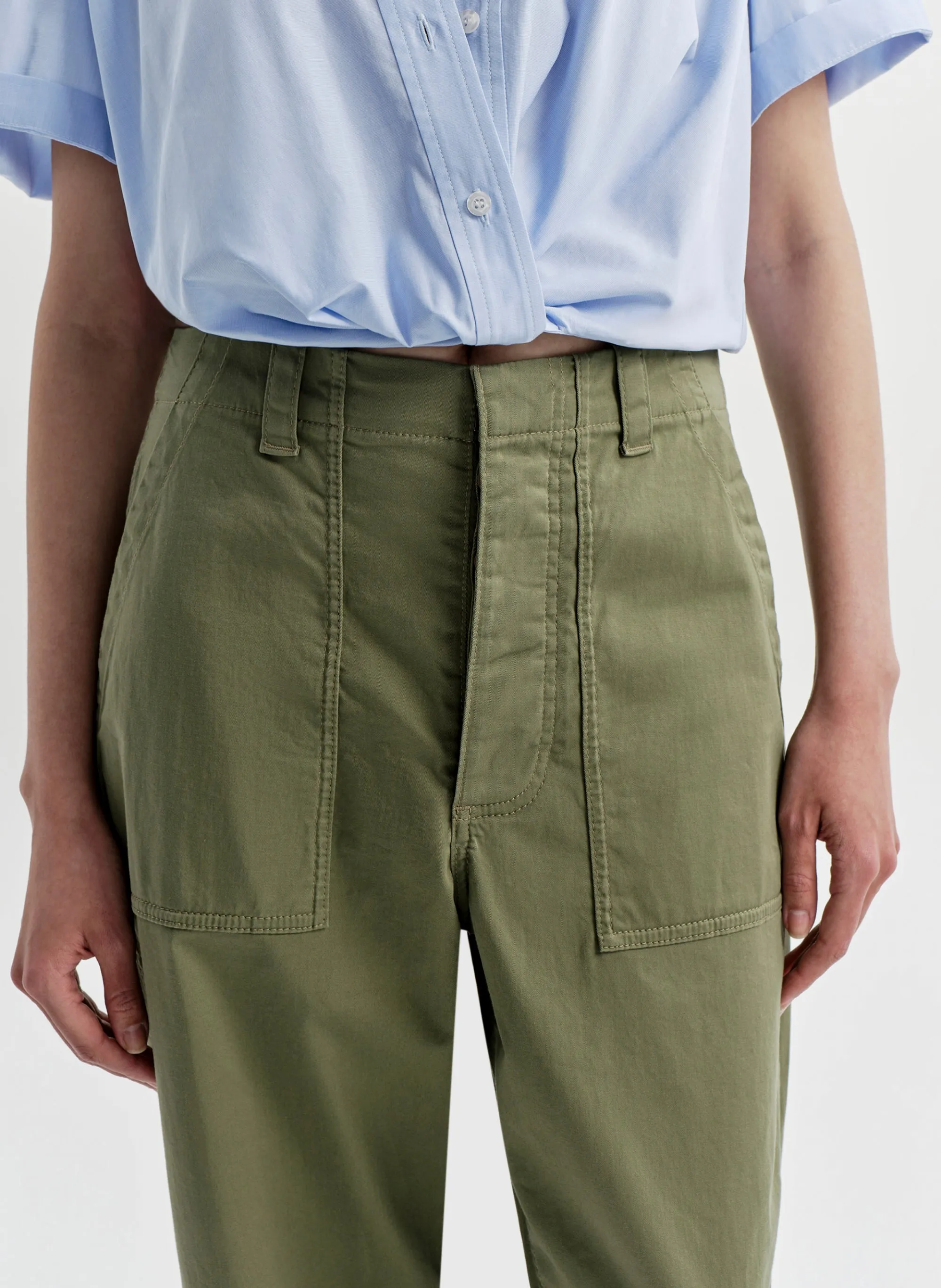 Brayden Cotton Twill Pant sold by A.L.C. product image thumbnail 2