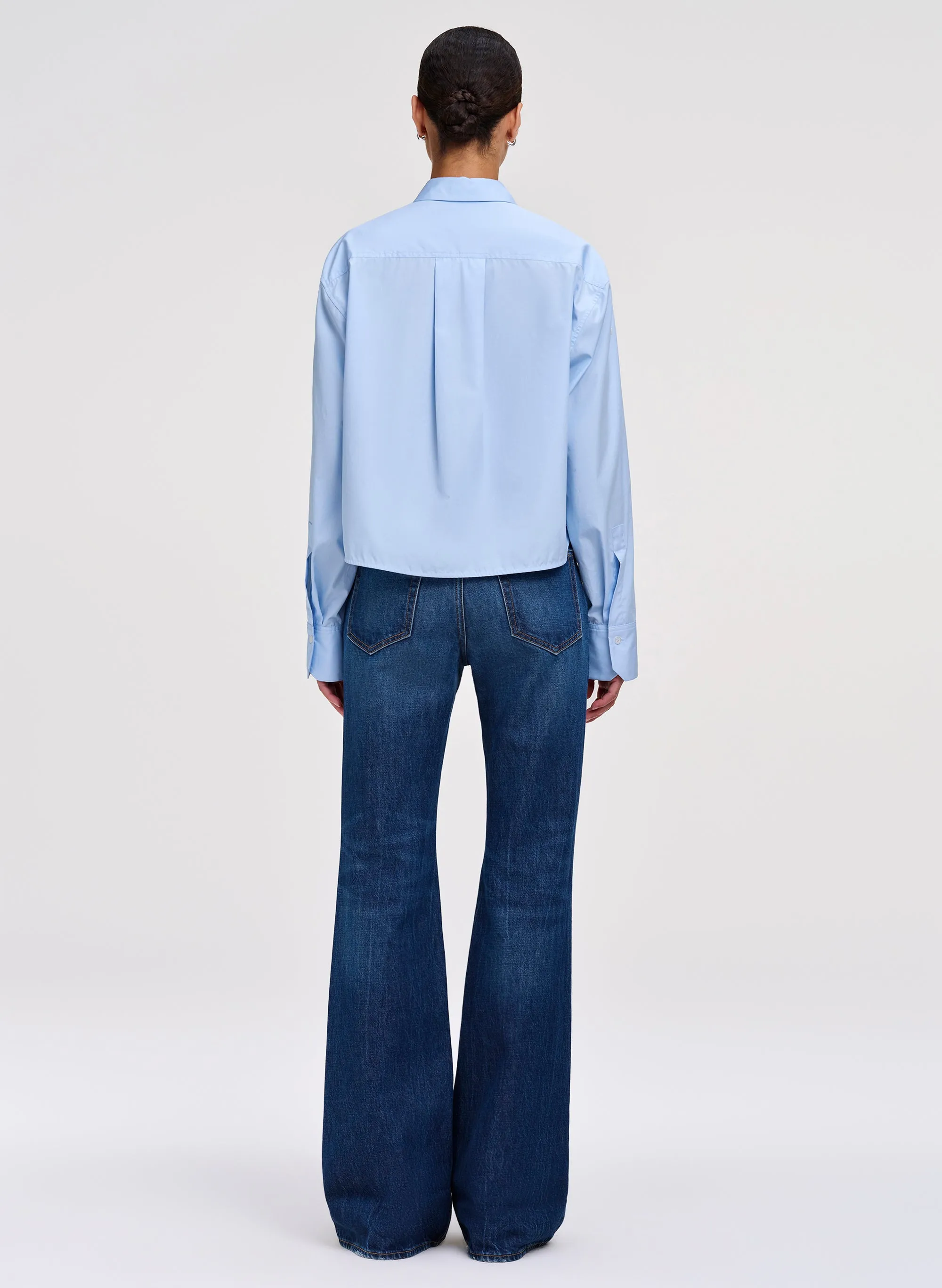 Maude Cropped Cotton Shirt sold by A.L.C. product image thumbnail 5