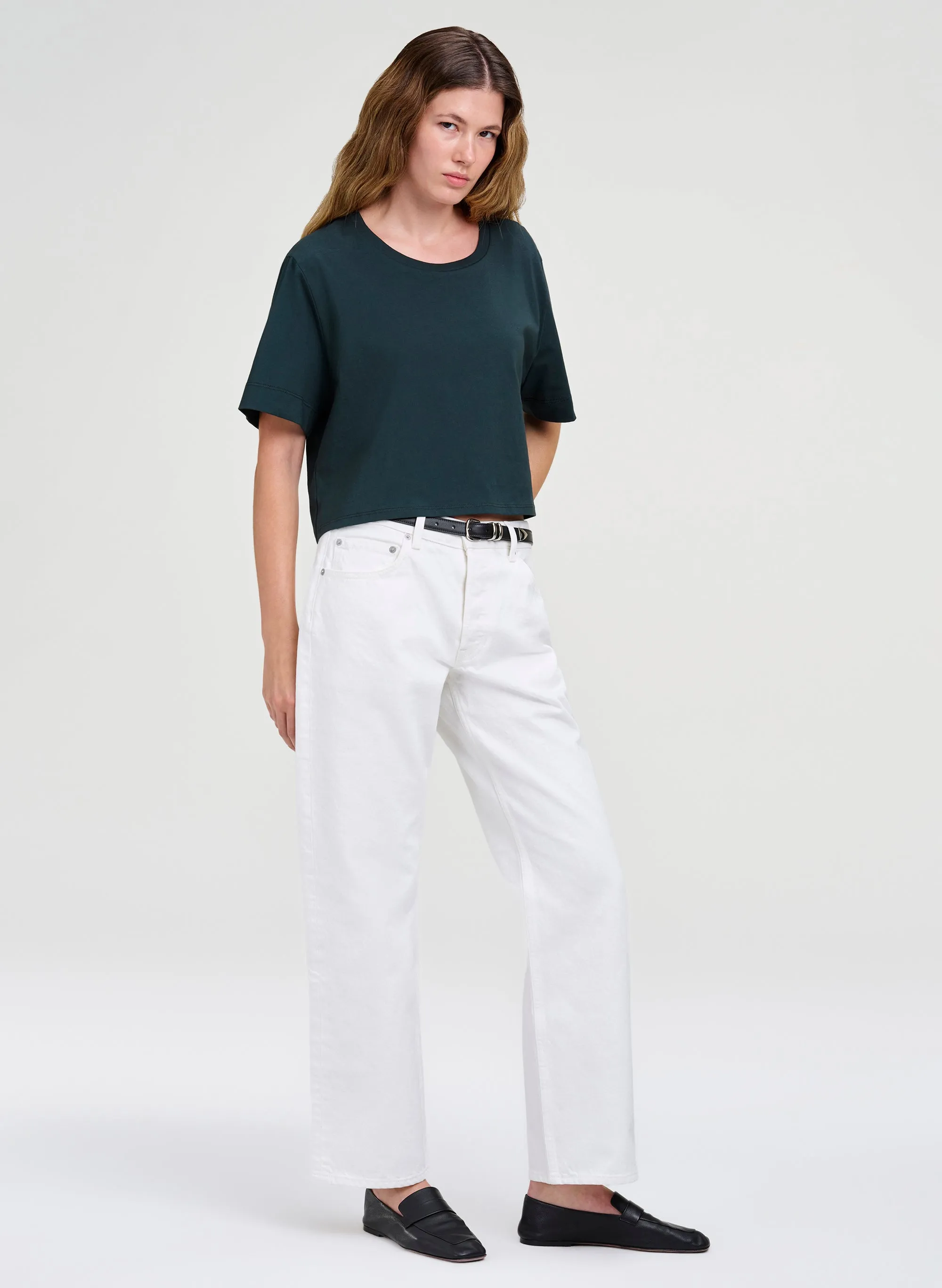 Kali Relaxed Crop Tee sold by A.L.C. product image thumbnail 3