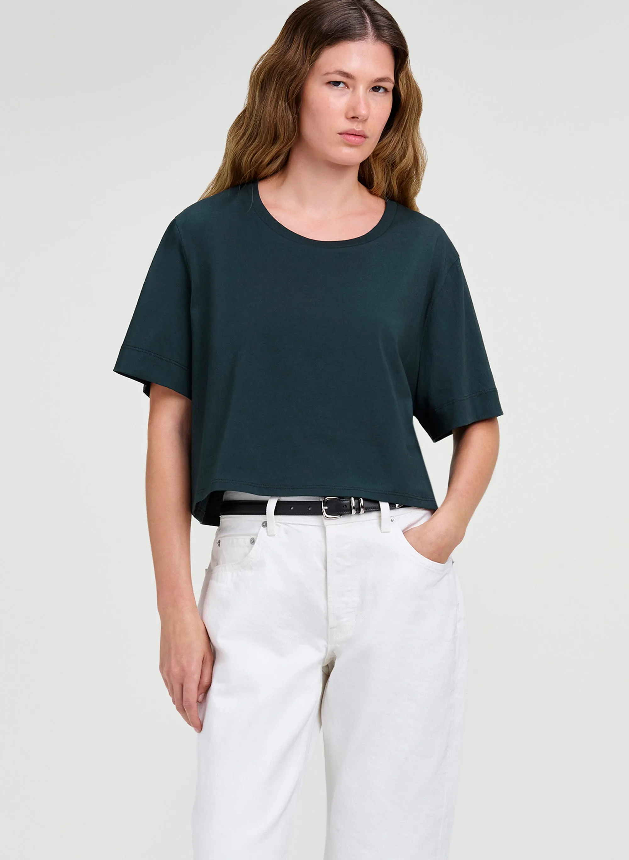 Kali Relaxed Crop Tee sold by A.L.C.