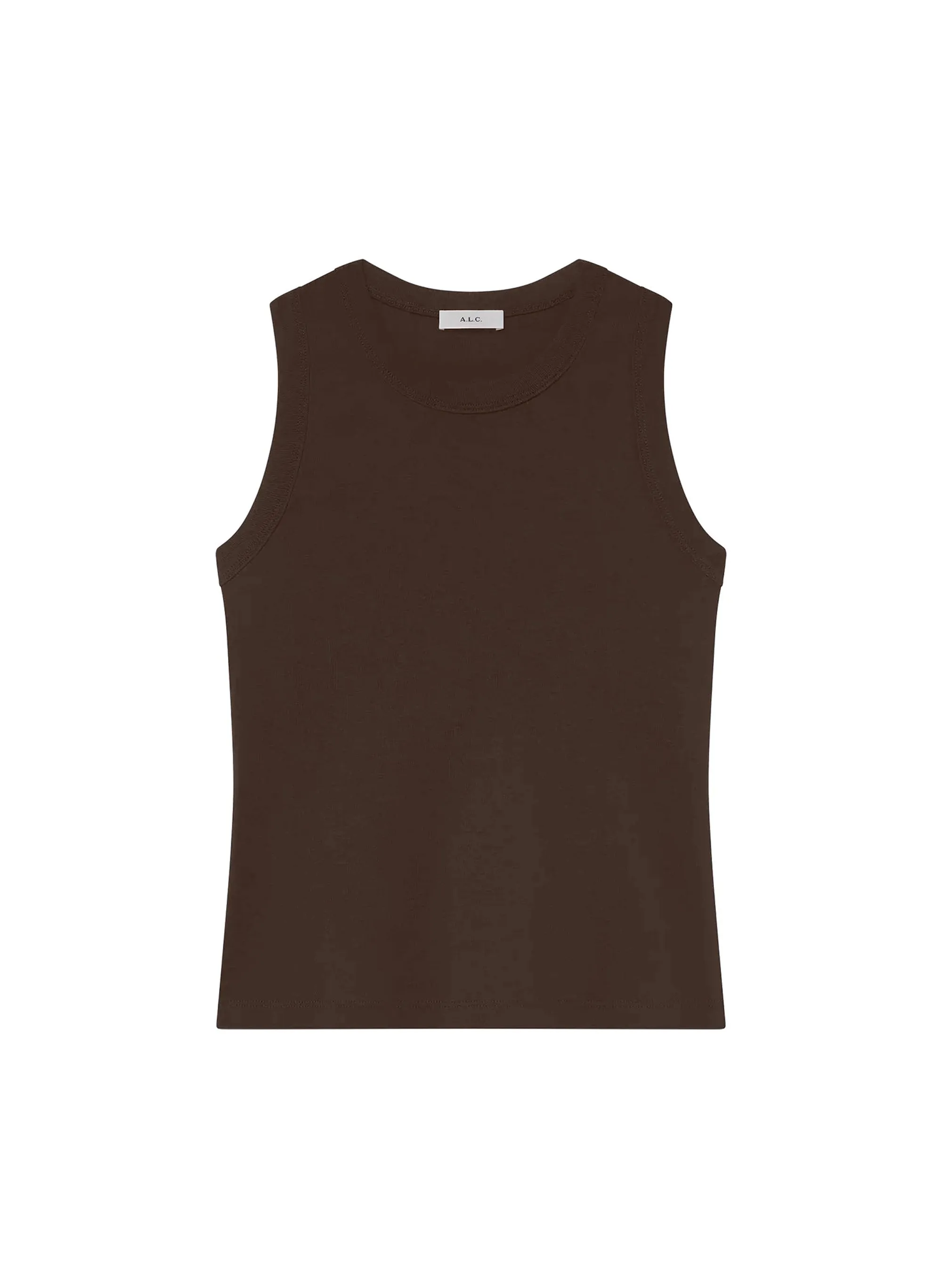 Hadley Cotton Rib Tank sold by A.L.C. product image thumbnail 5