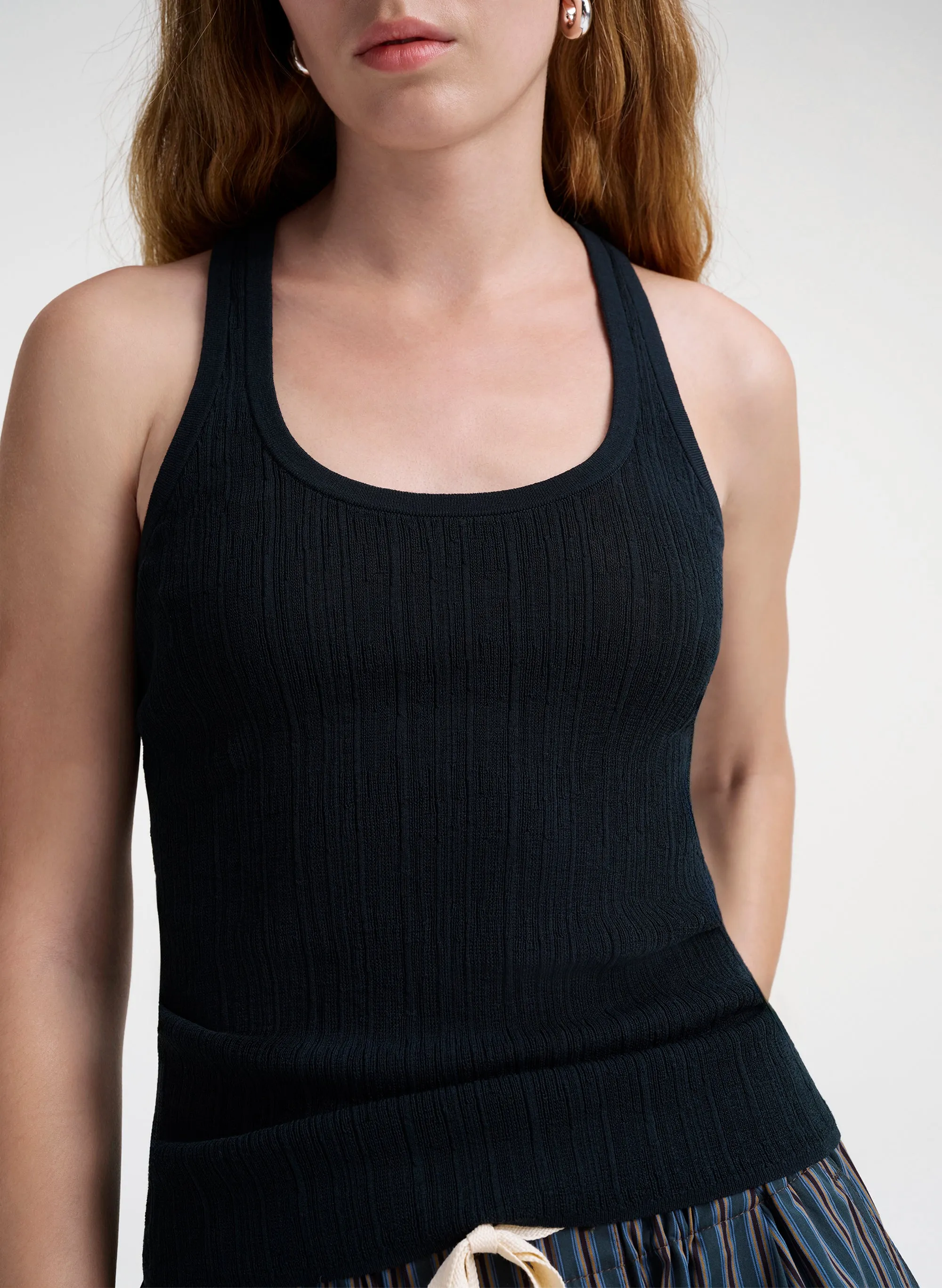 Iris Fine Cotton Tank sold by A.L.C. product image thumbnail 2