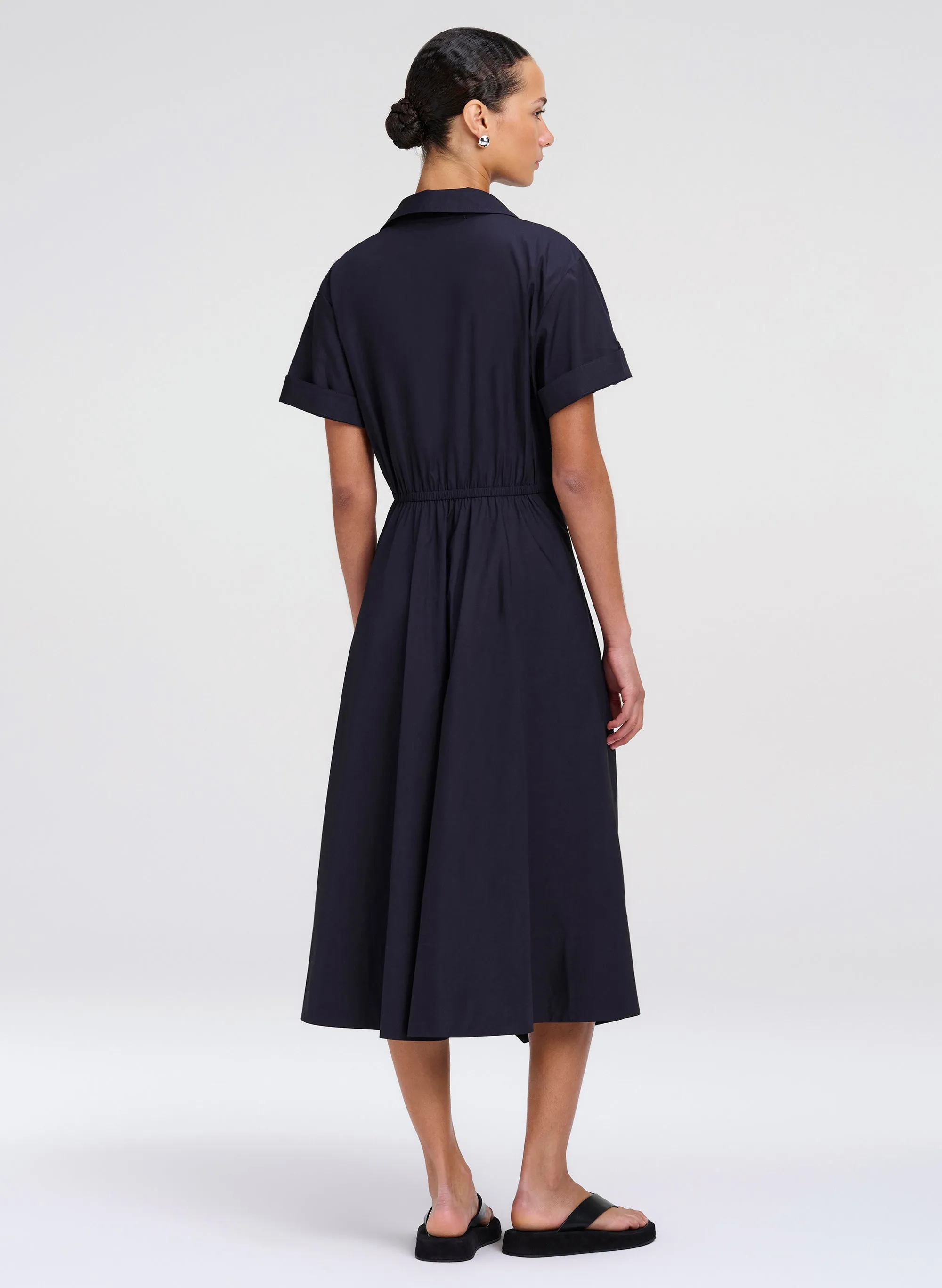 Ana Cotton Midi Shirtdress sold by A.L.C. product image thumbnail 4