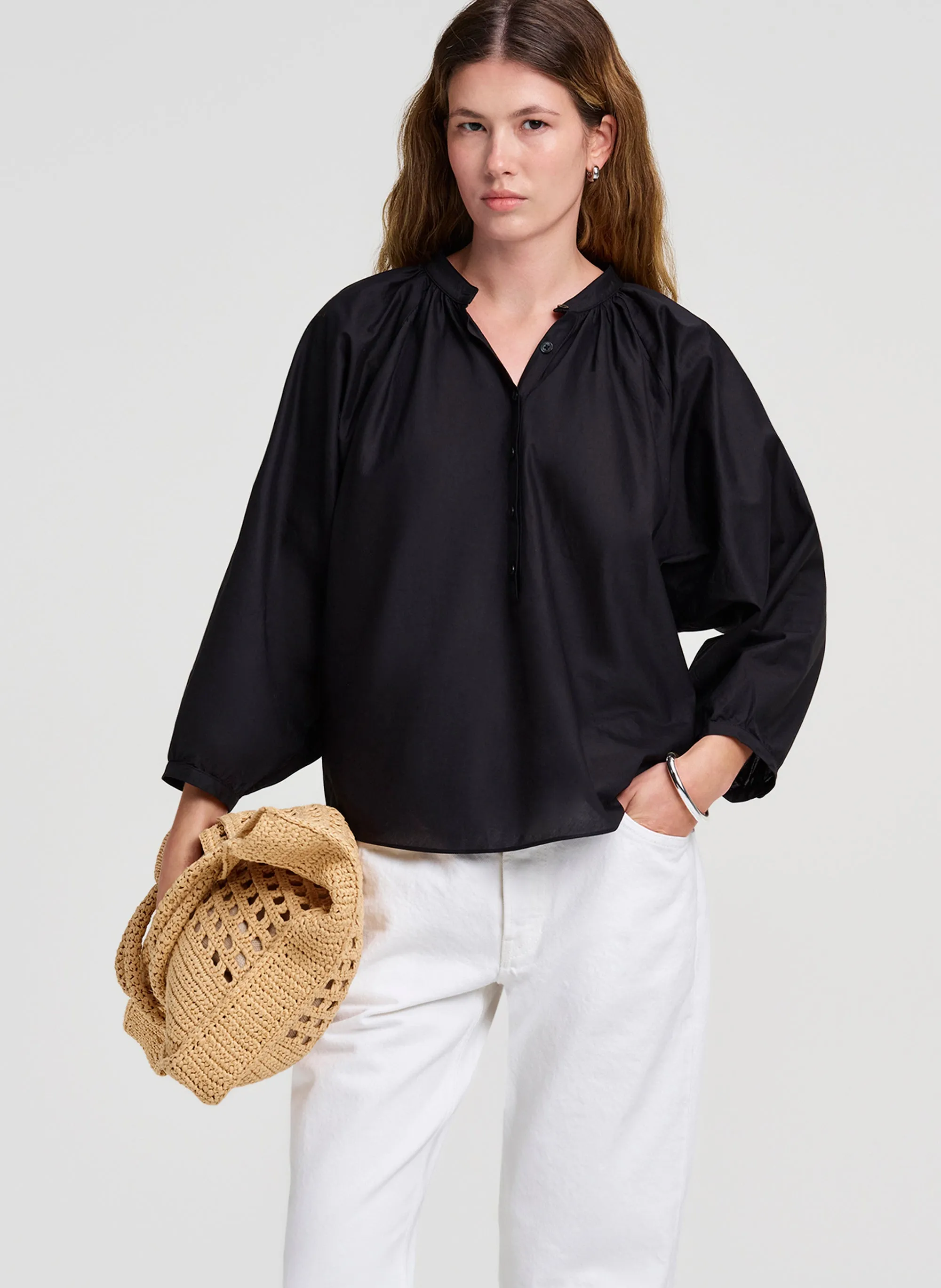 Kristin Cotton Top sold by A.L.C.